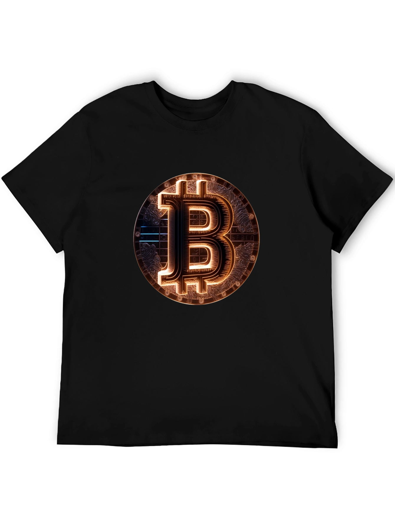Bitcoin Graphic Tee - Crypto Currency Design