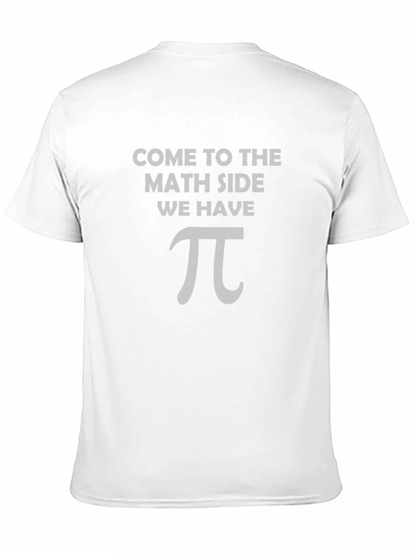 Math Side Pi T-Shirt - Funny Geek Tee