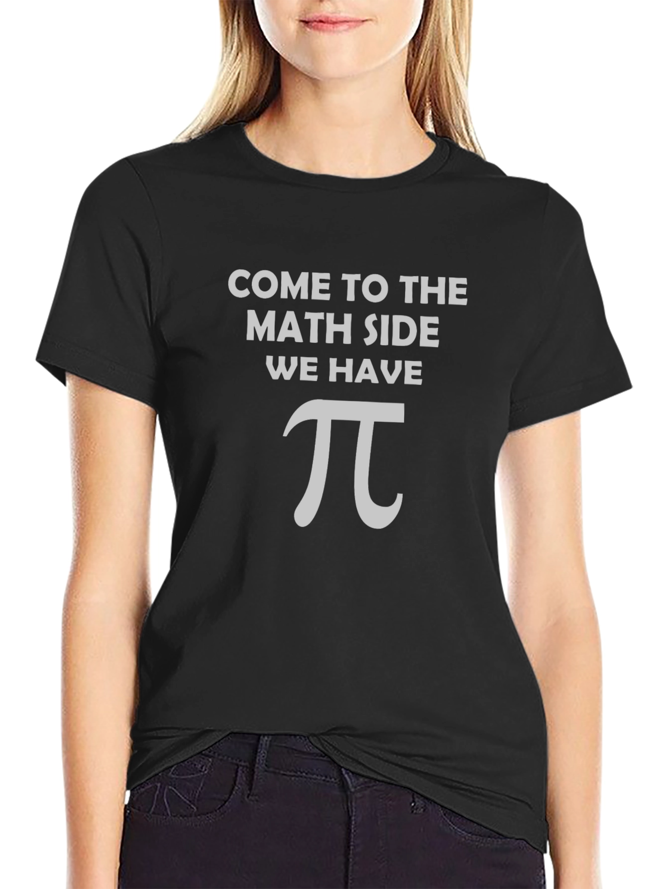 Math Side Pi T-Shirt - Funny Geek Tee