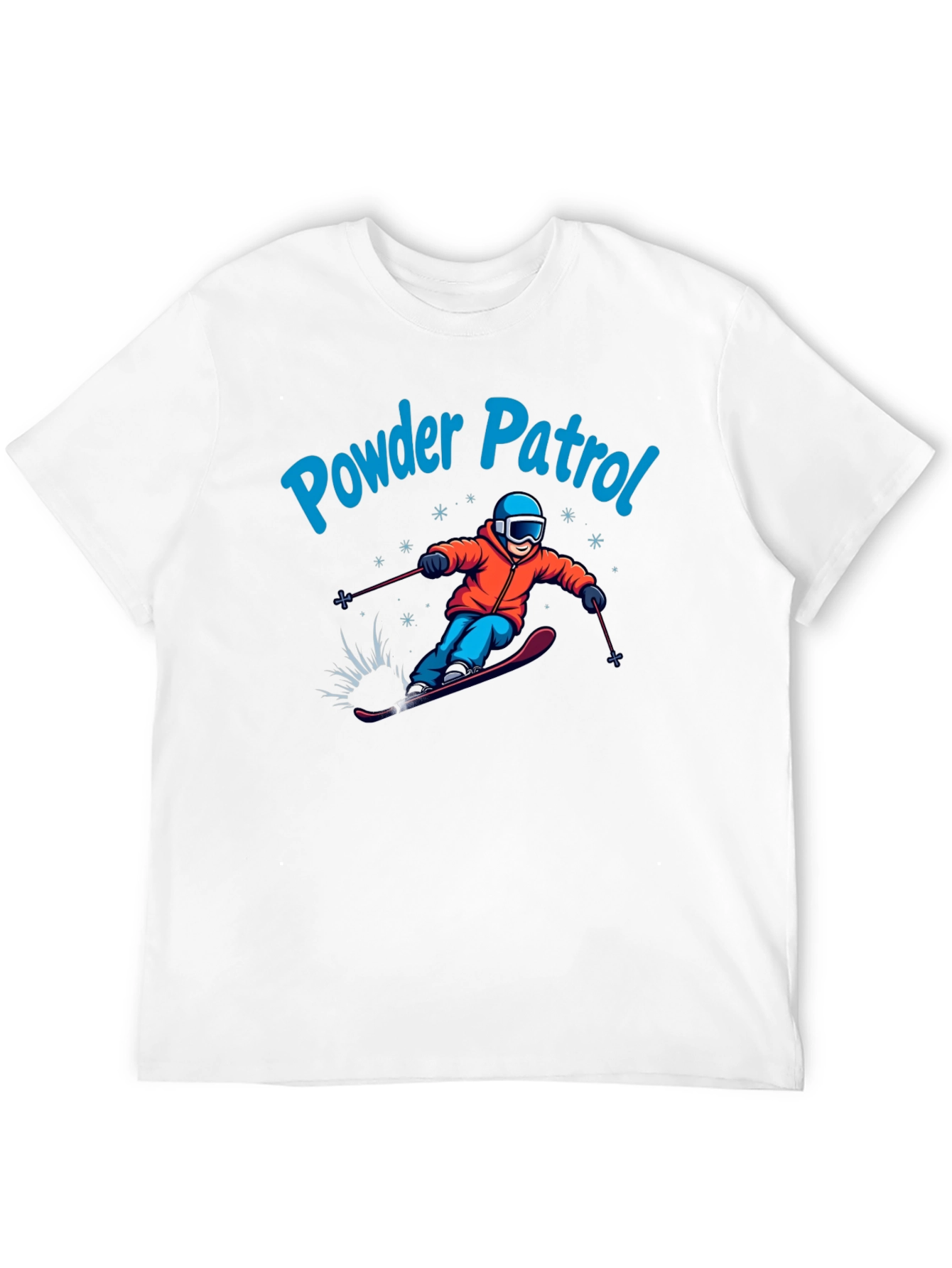Powder Patrol Skiing T-Shirt