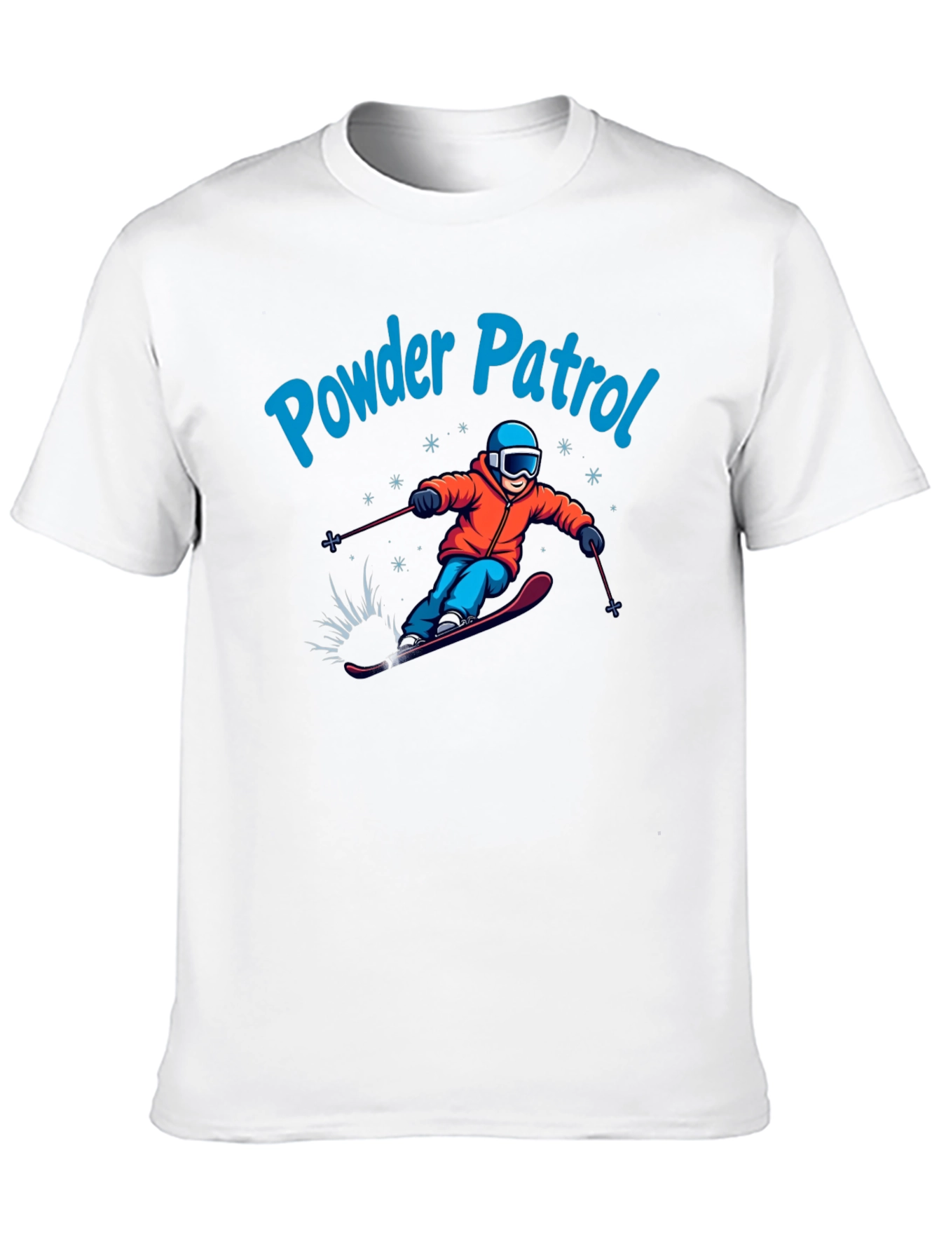 Powder Patrol Skiing T-Shirt