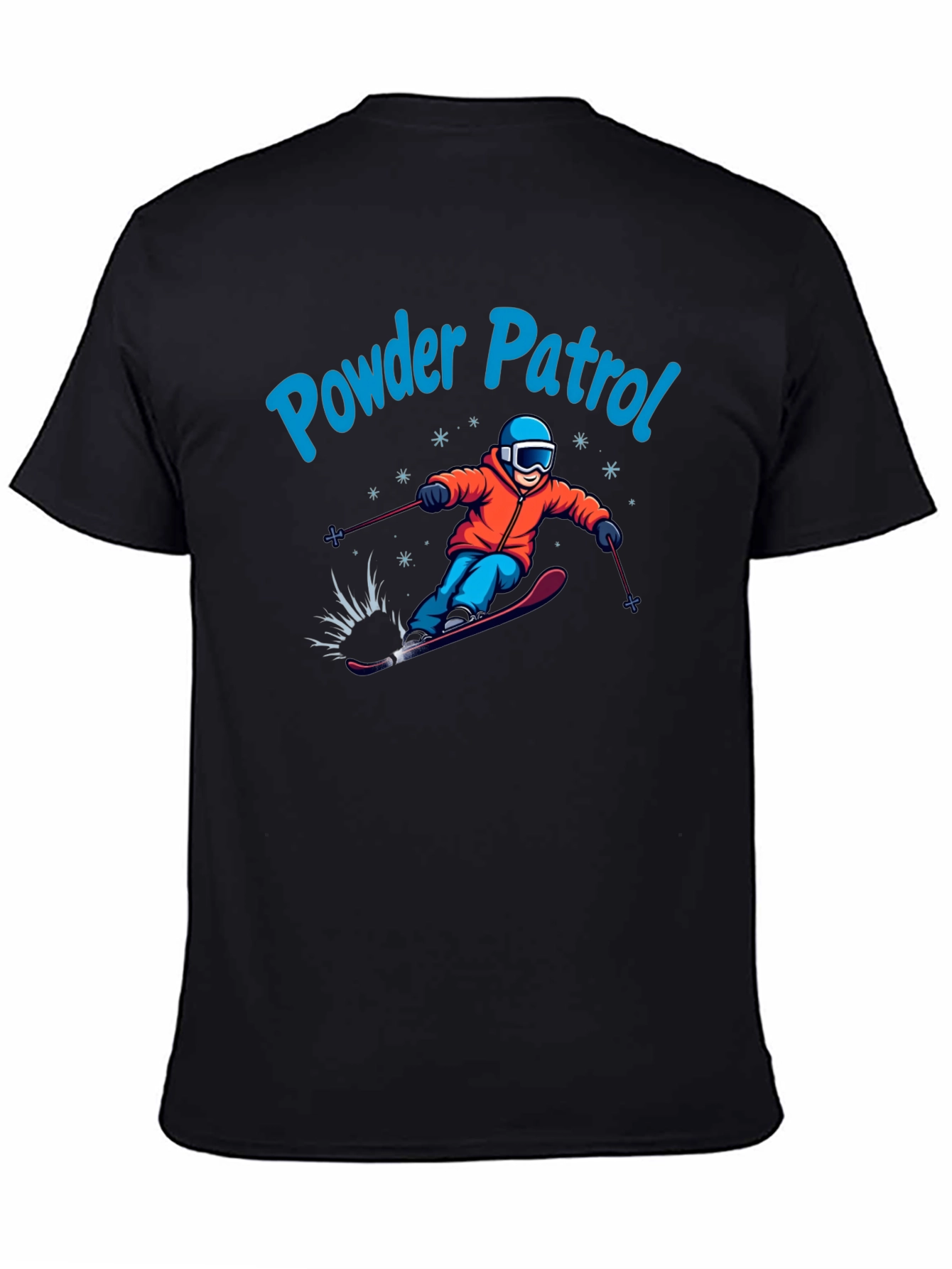 Powder Patrol Skiing T-Shirt