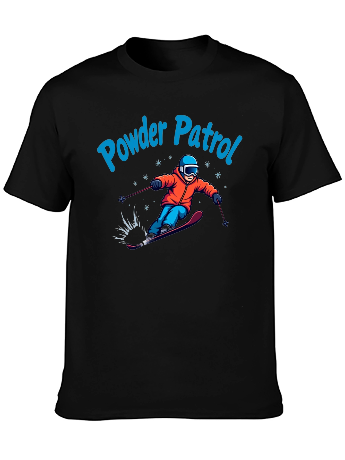 Powder Patrol Skiing T-Shirt