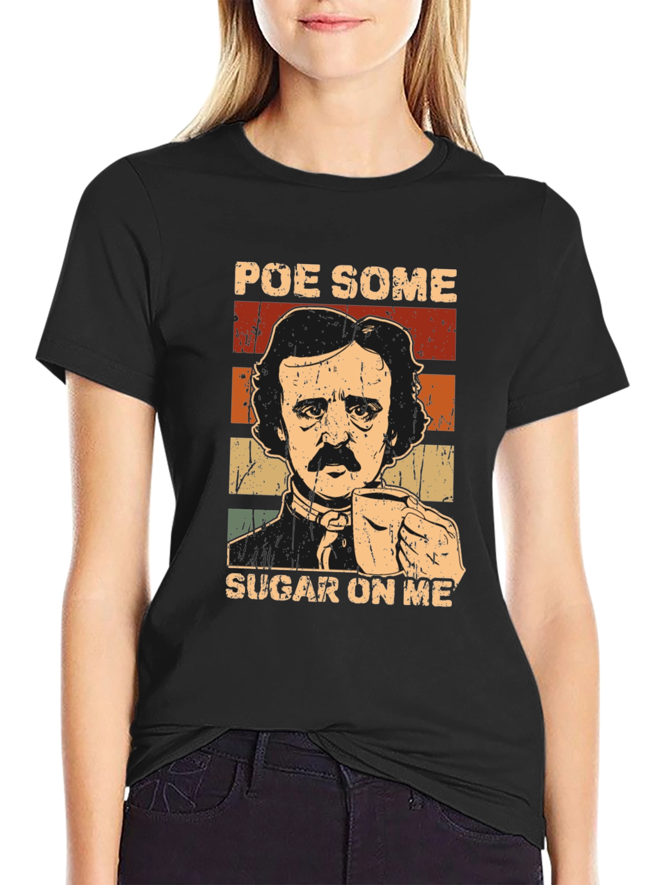 Poe Some Sugar On Me Graphic T-Shirt