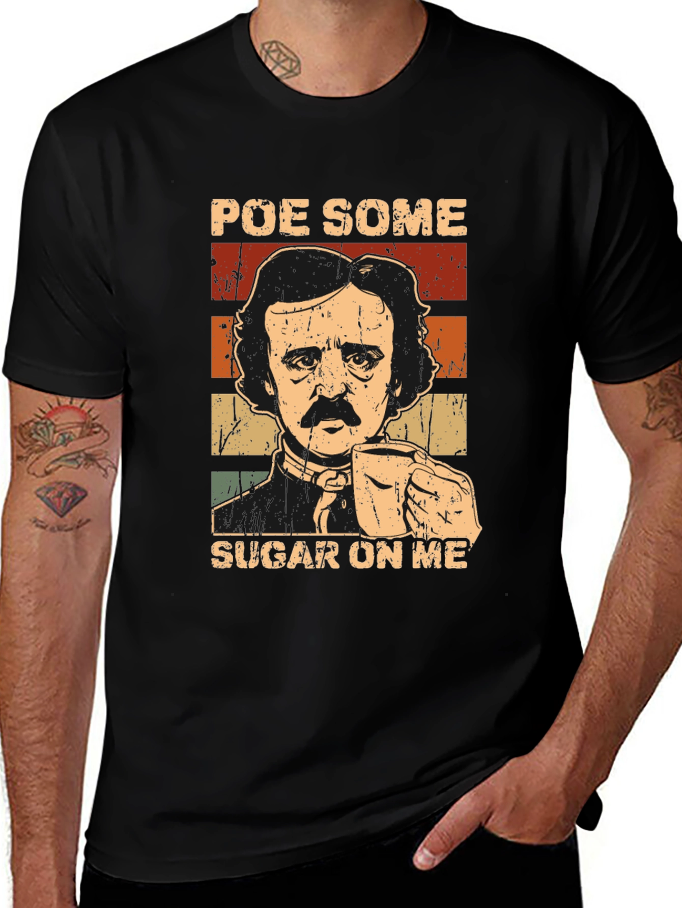 Poe Some Sugar On Me Graphic T-Shirt