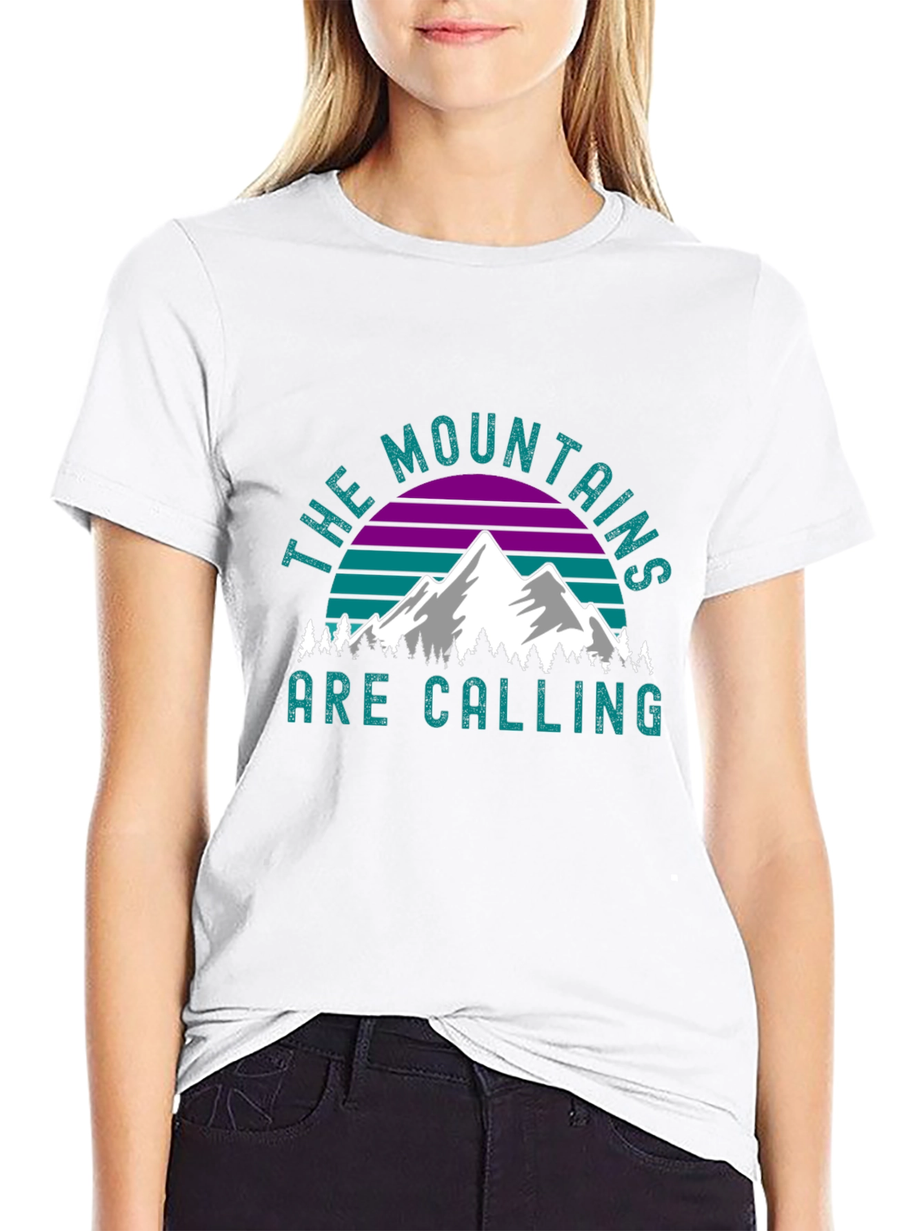 The Mountains Are Calling Graphic Tee