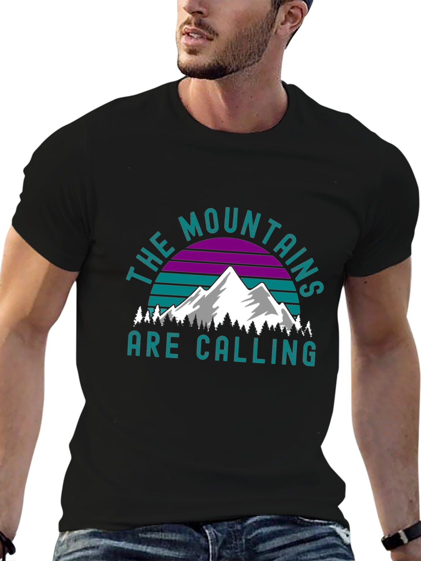 The Mountains Are Calling Graphic Tee