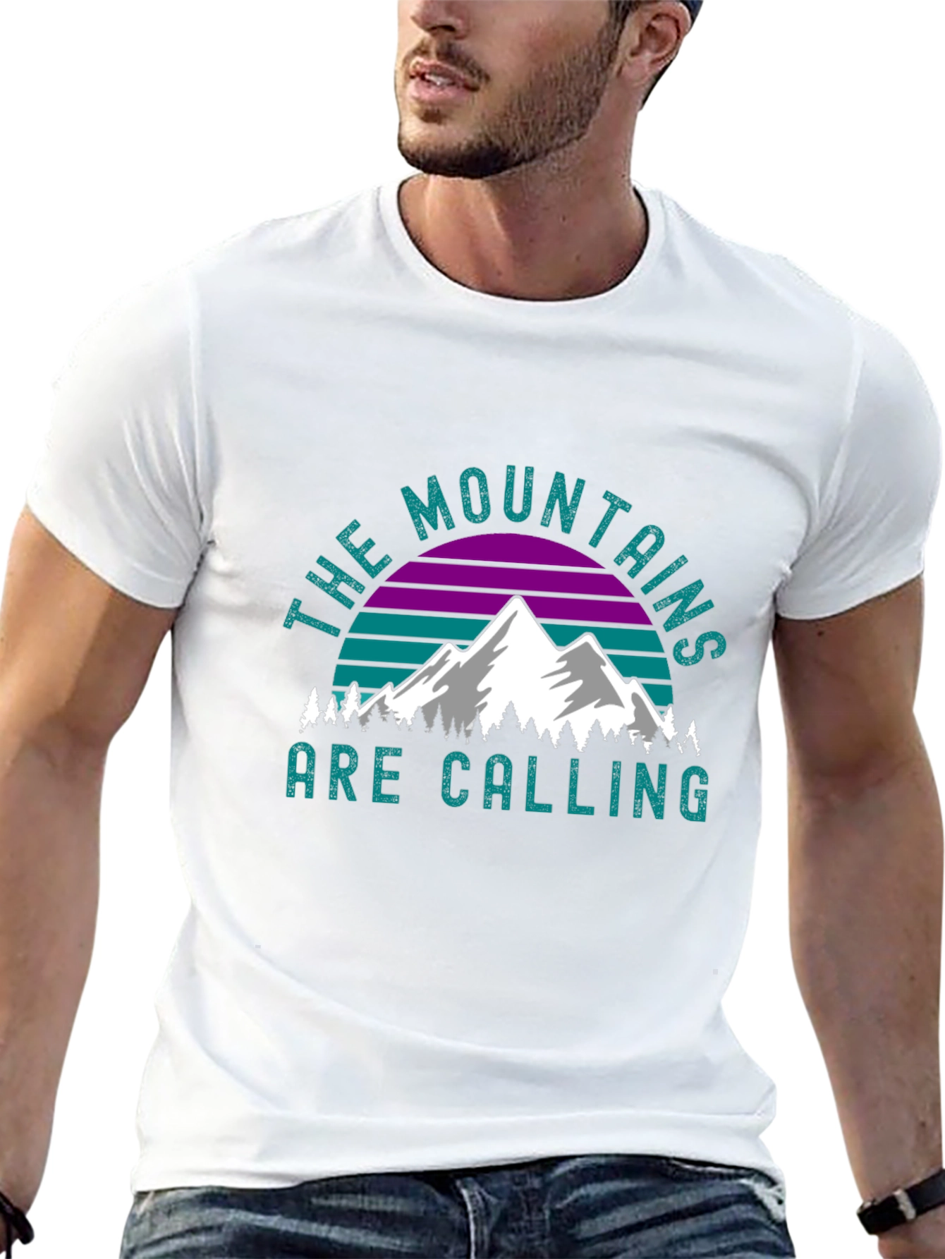 The Mountains Are Calling Graphic Tee