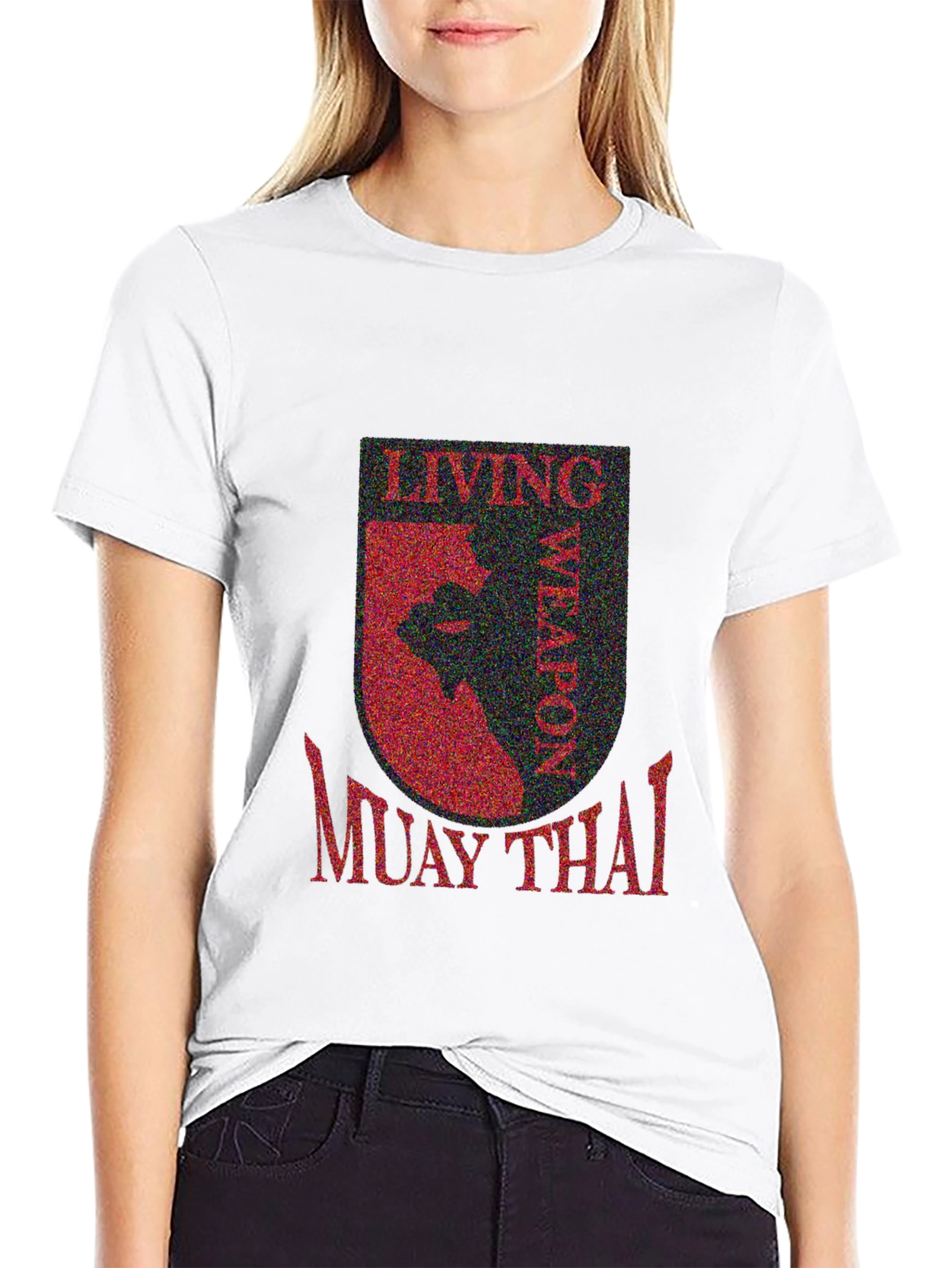Living Weapon Muay Thai Graphic T-Shirt