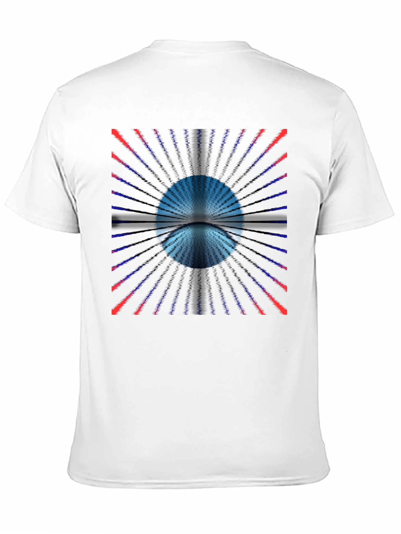 Abstract Portal Black T-Shirt