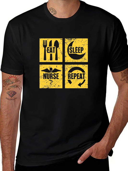 Eat Sleep Nurse Repeat T-Shirt