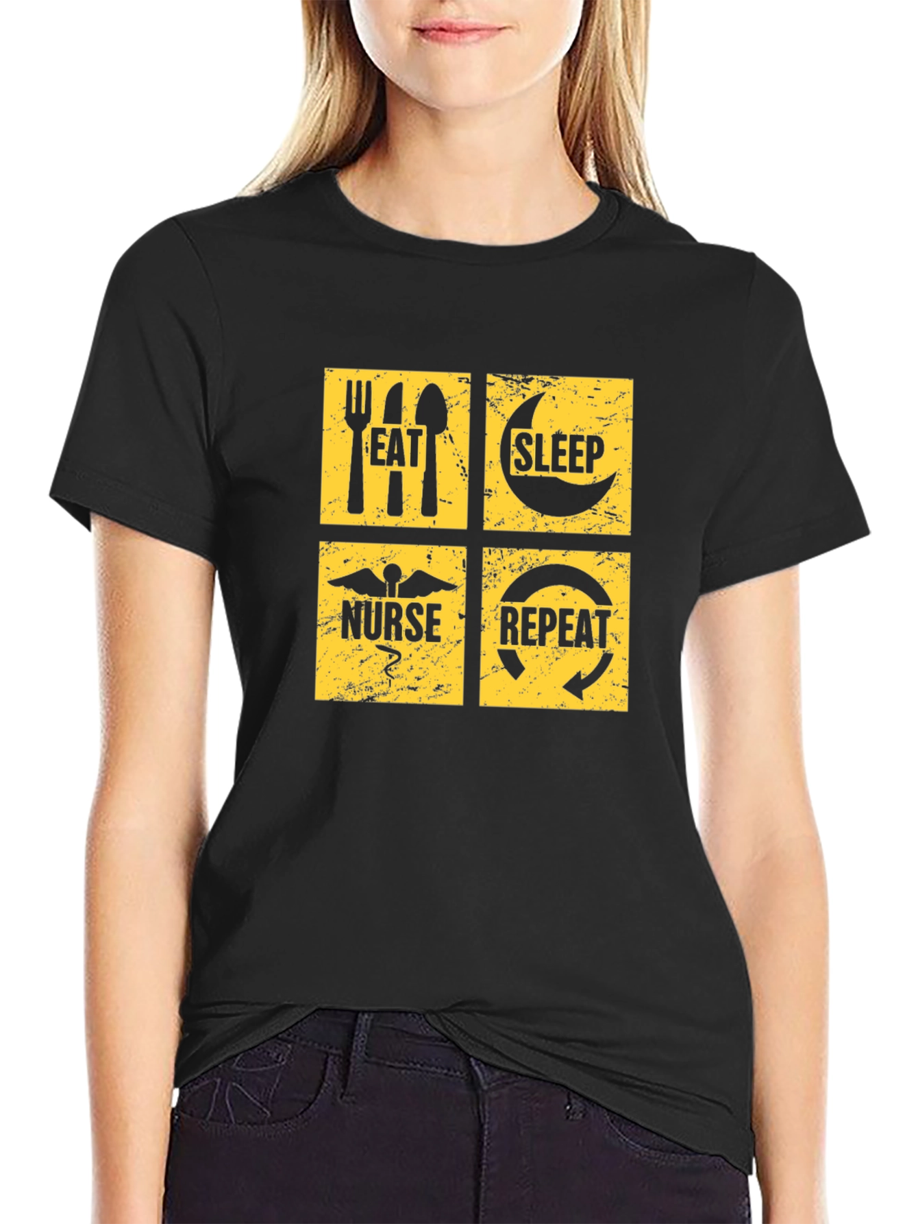 Eat Sleep Nurse Repeat T-Shirt