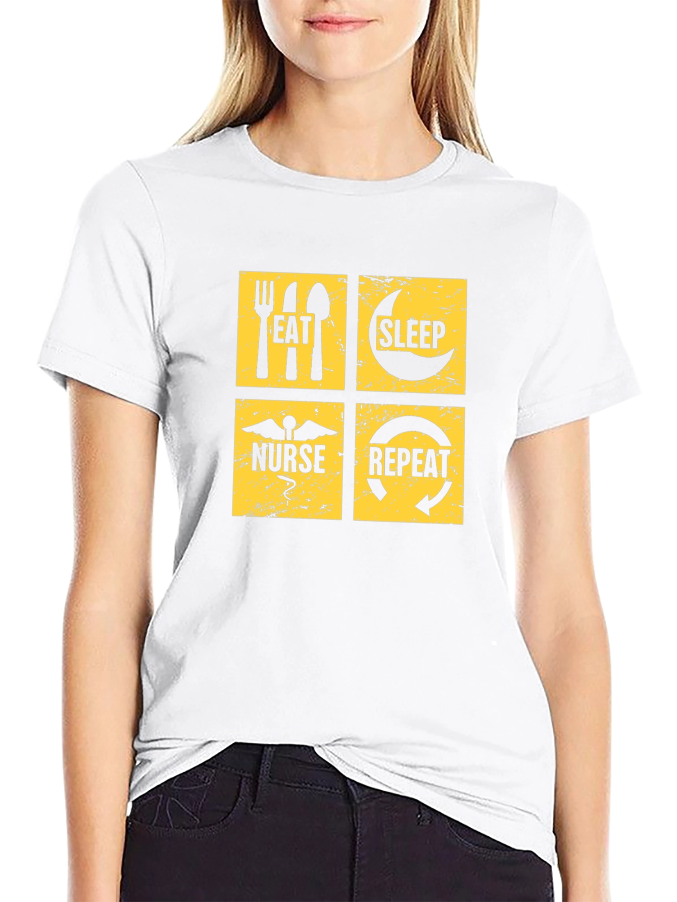 Eat Sleep Nurse Repeat T-Shirt