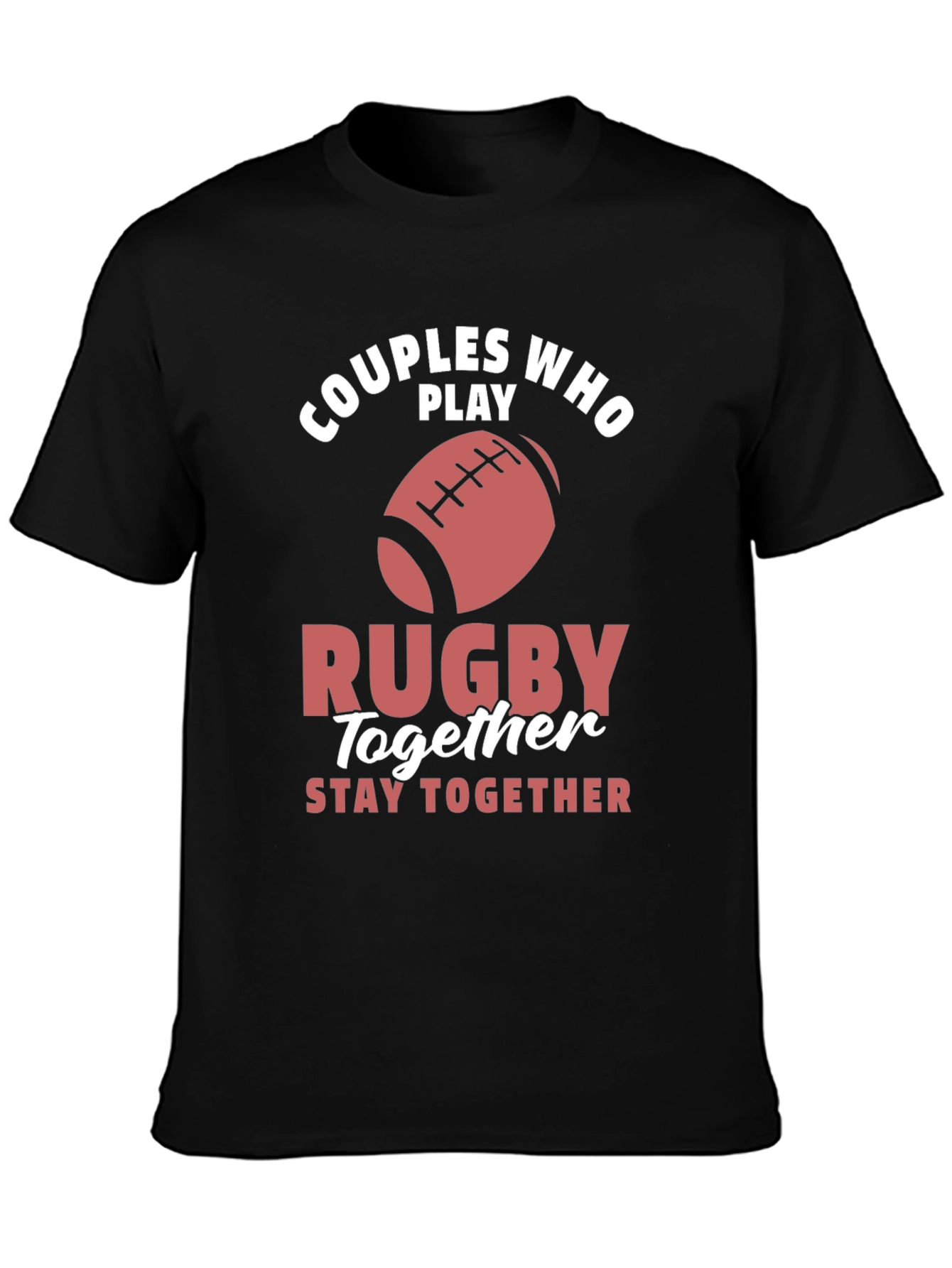 Couples Rugby T-Shirt - Play Together Stay Together