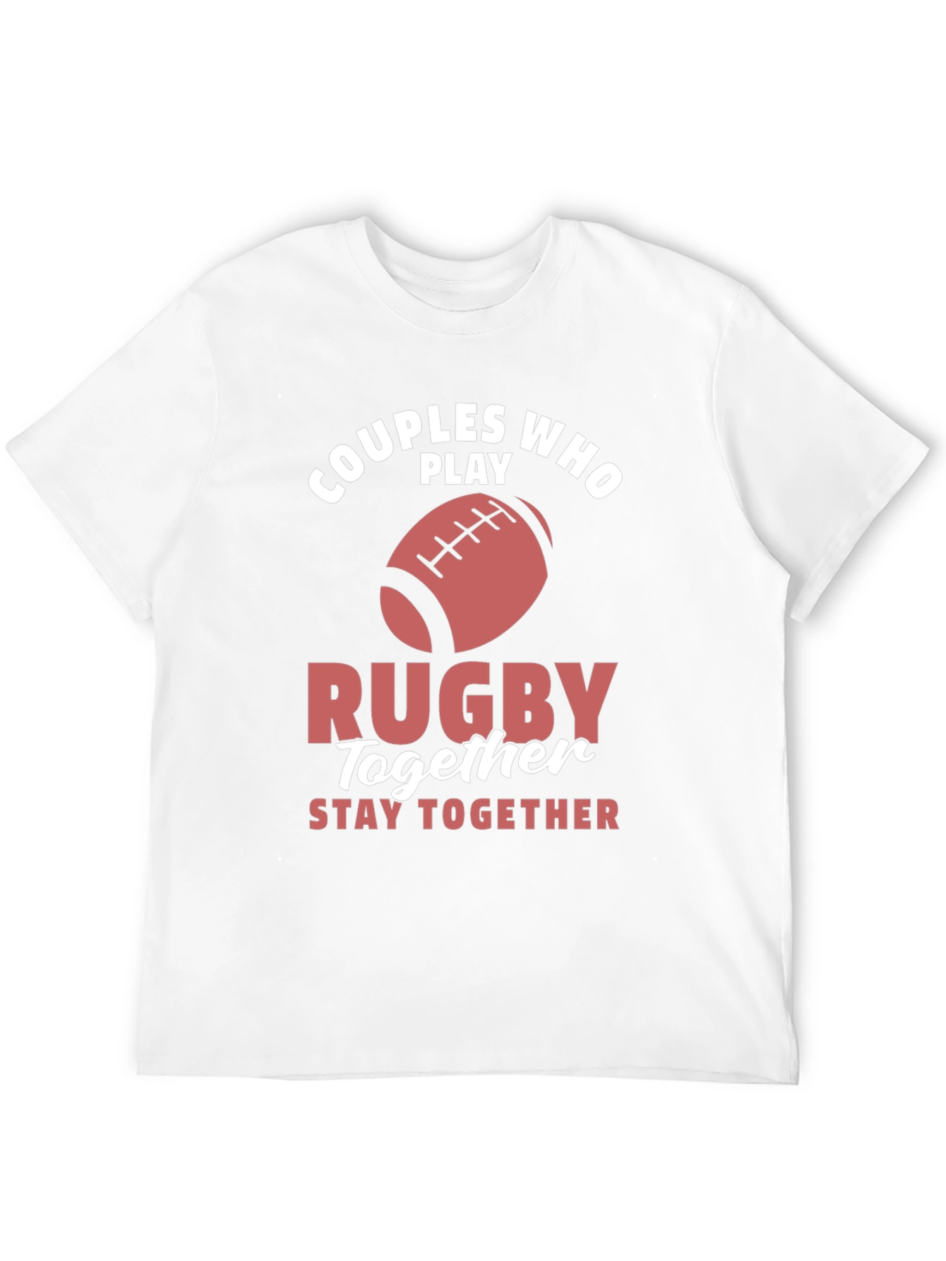 Couples Rugby T-Shirt - Play Together Stay Together