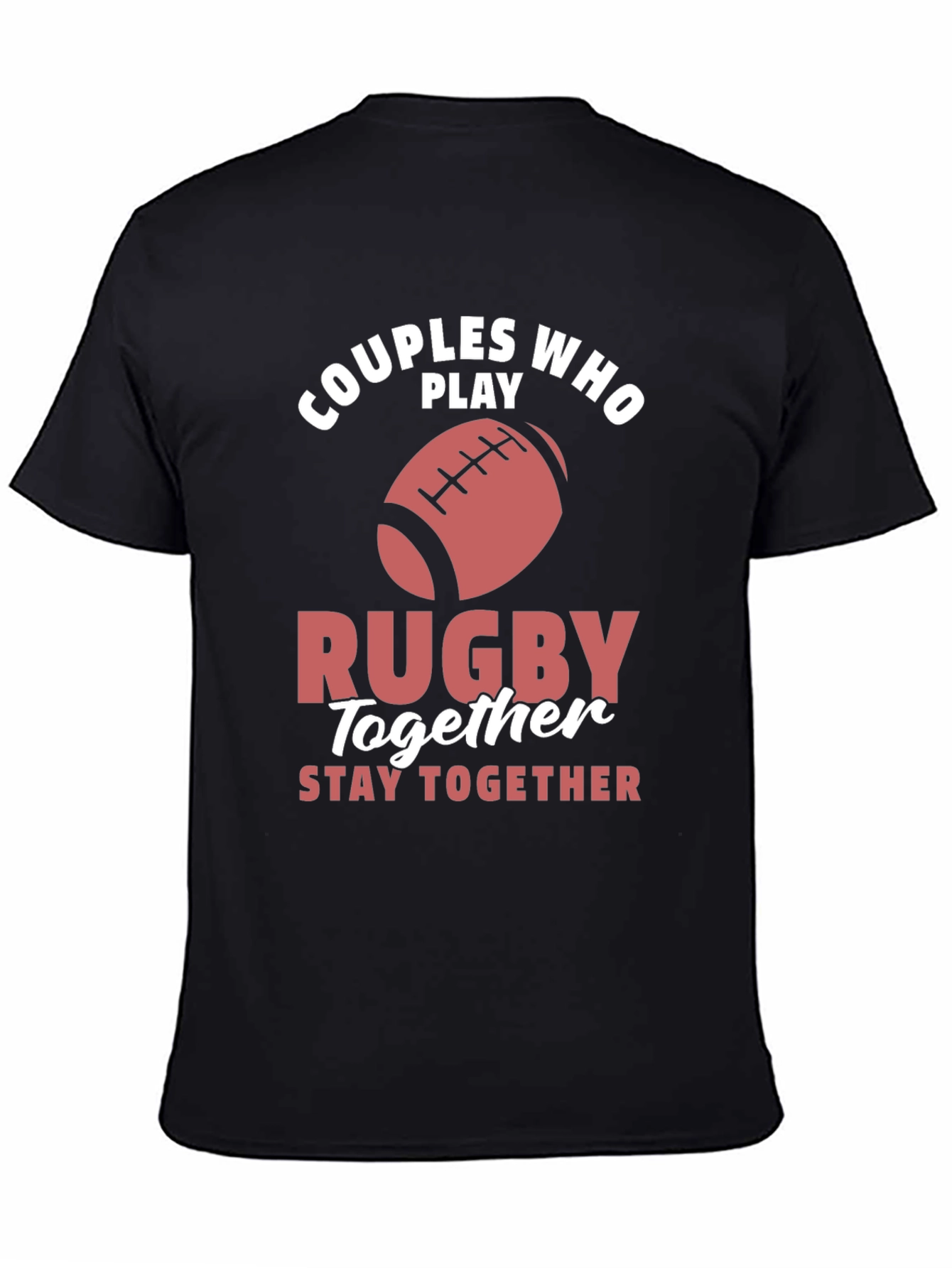 Couples Rugby T-Shirt - Play Together Stay Together