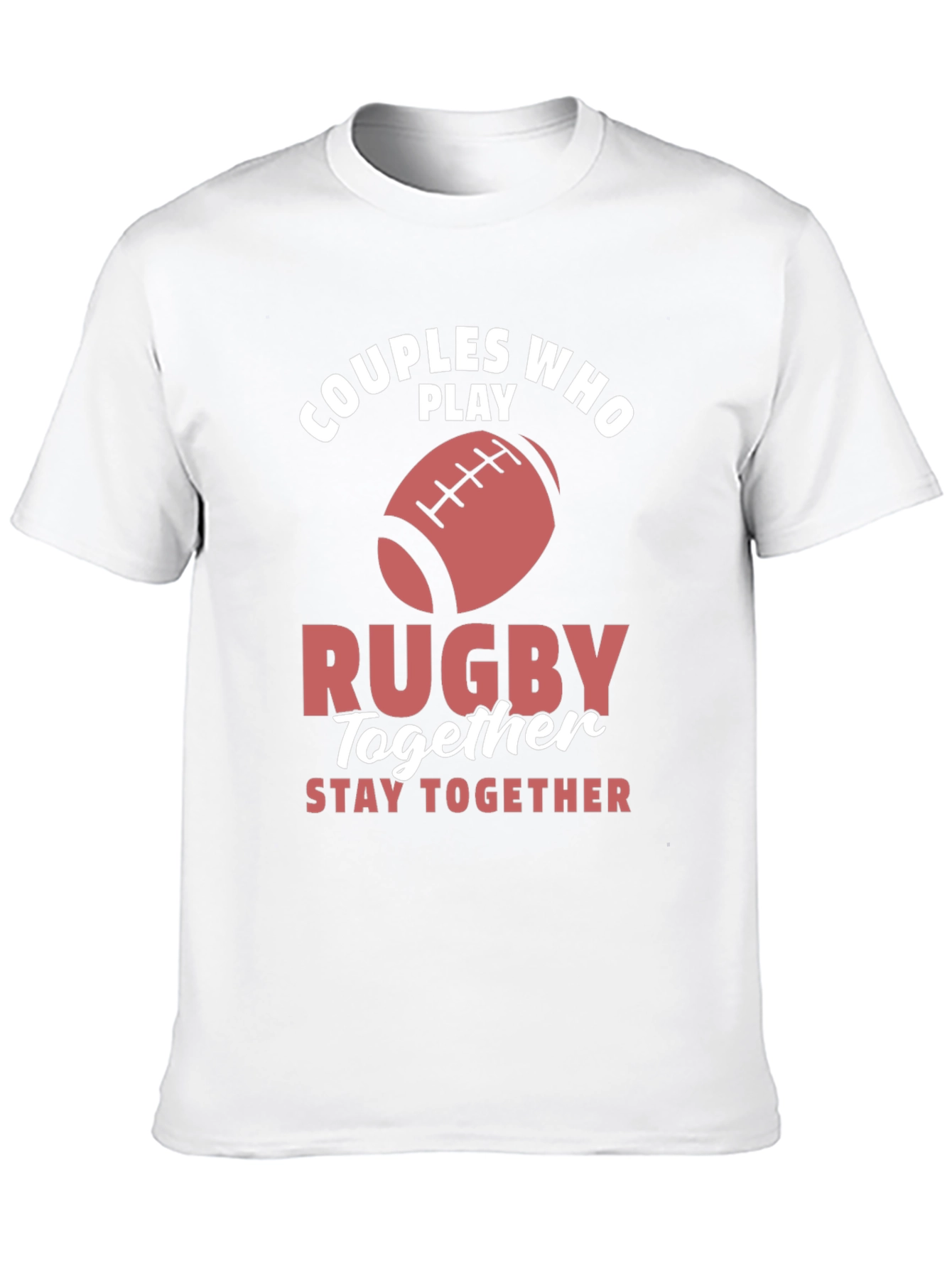 Couples Rugby T-Shirt - Play Together Stay Together