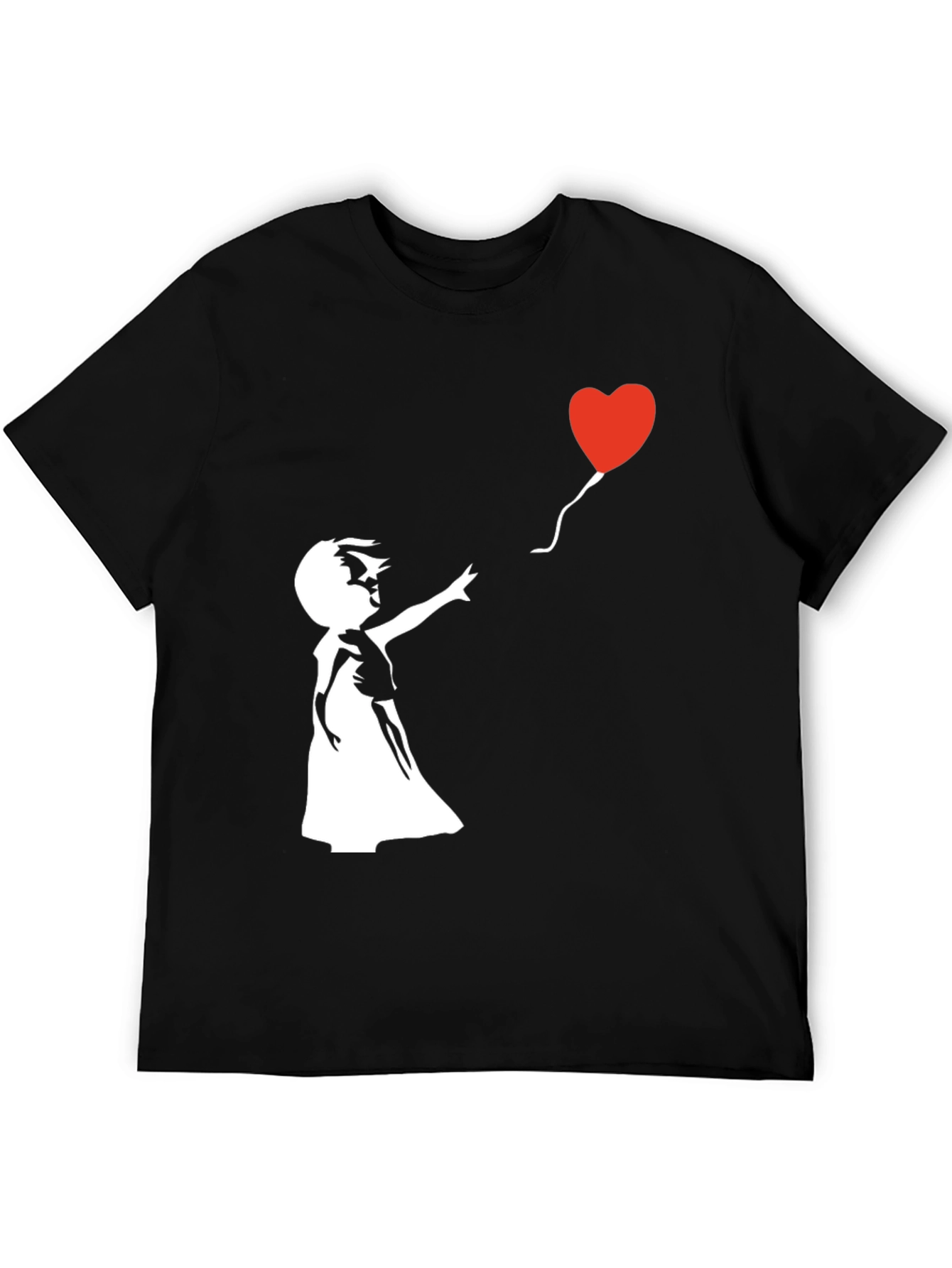 Heart Balloon Graphic Tee - Stylish Streetwear