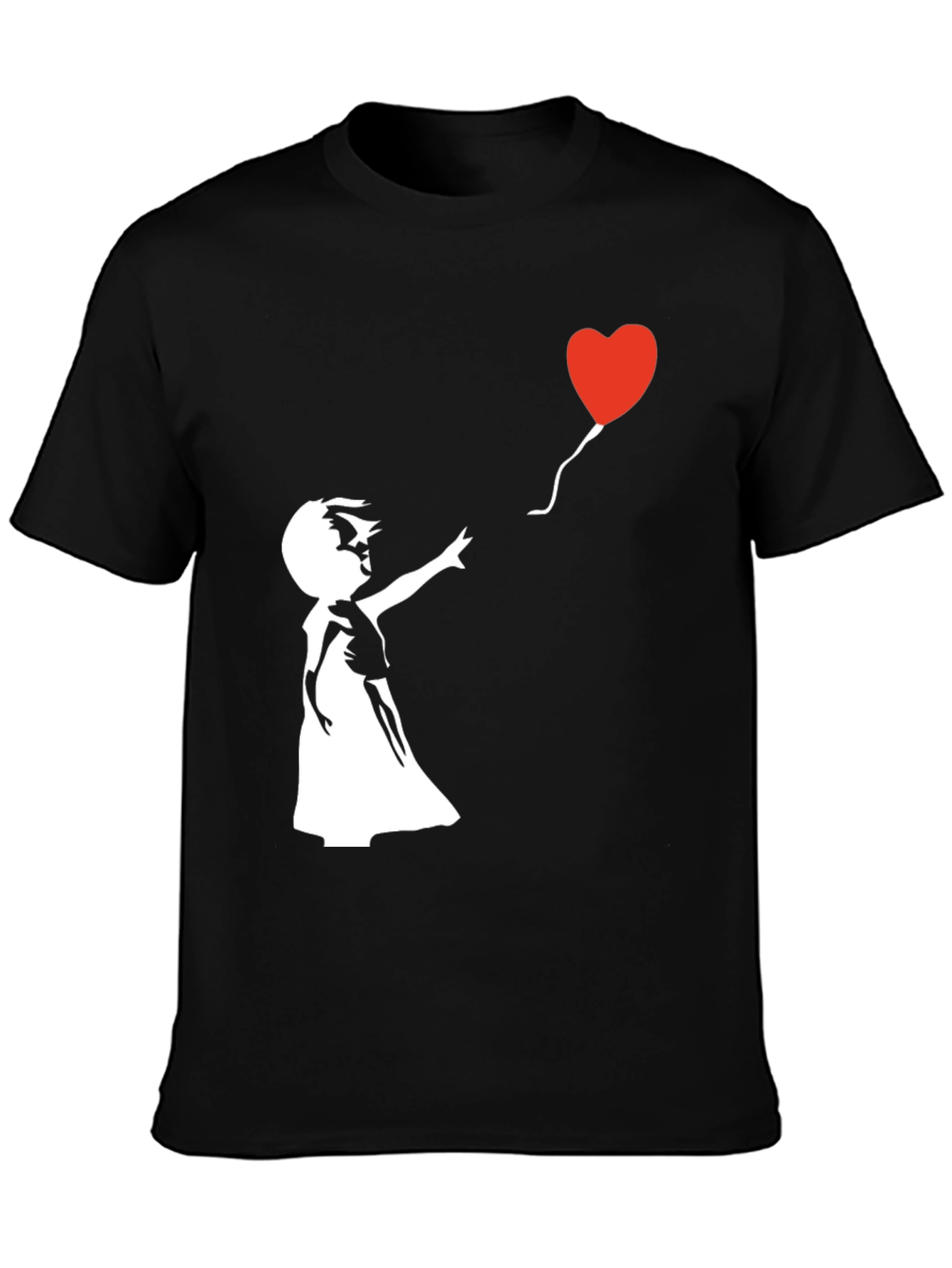 Heart Balloon Graphic Tee - Stylish Streetwear