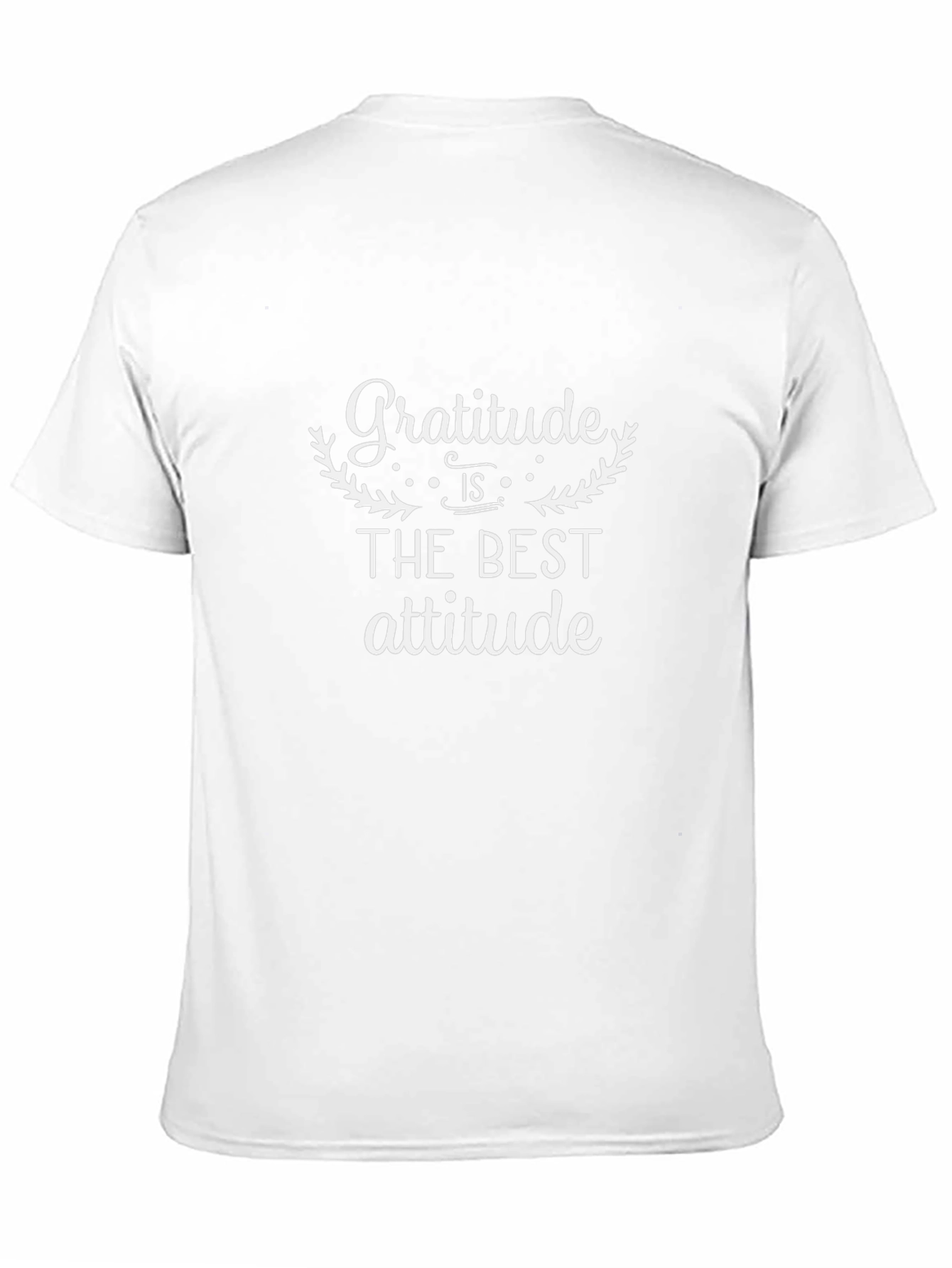 Gratitude Best Attitude T-Shirt | Trendy Graphic Tee