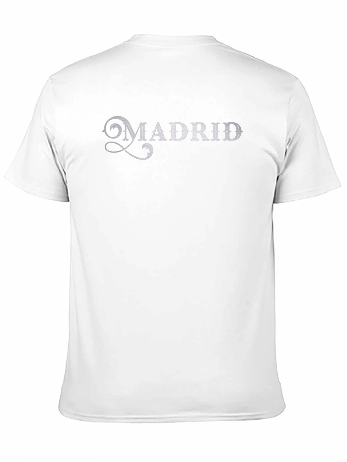 Madrid Graphic T-Shirt - Casual Black Tee