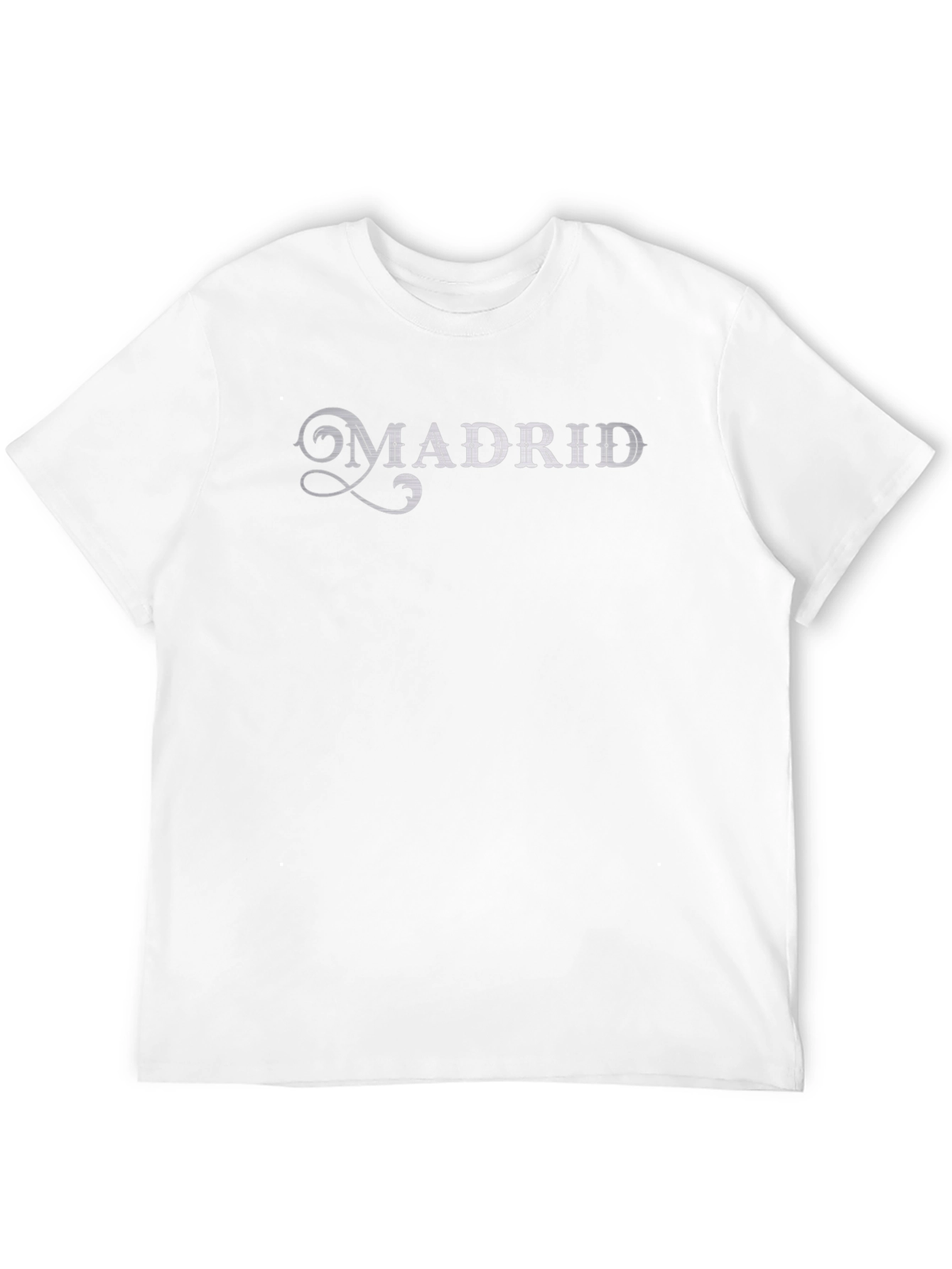 Madrid Graphic T-Shirt - Casual Black Tee