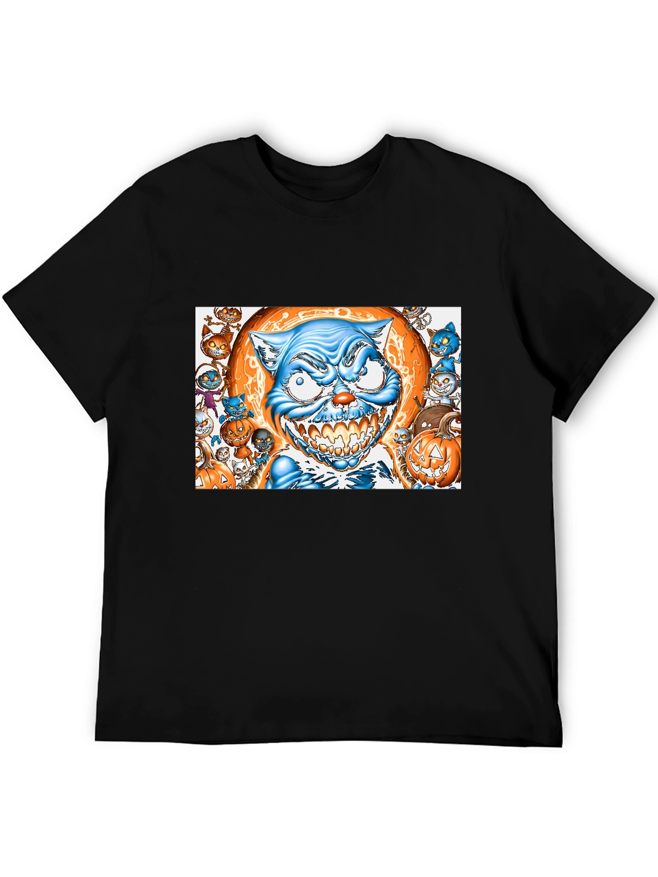 Spooky Cat Halloween T-Shirt