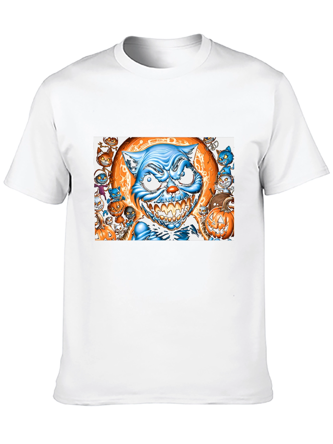 Spooky Cat Halloween T-Shirt