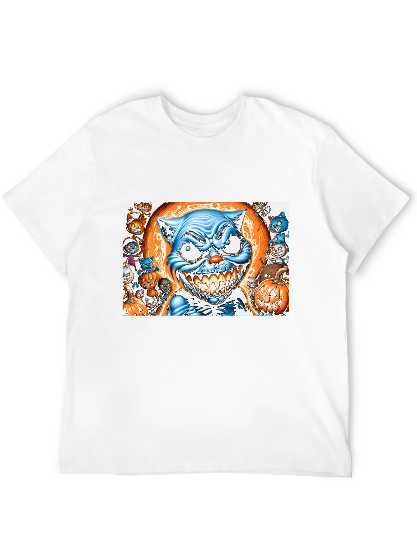 Spooky Cat Halloween T-Shirt