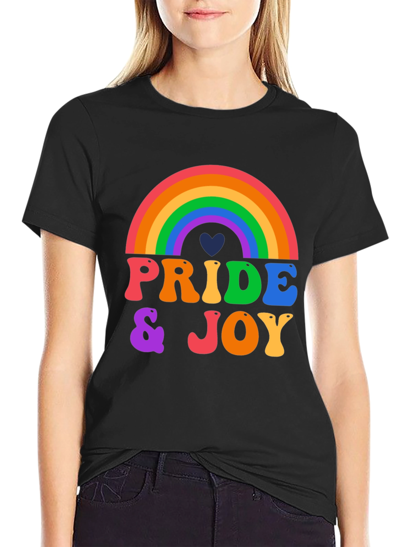 Pride & Joy Rainbow Graphic Tee