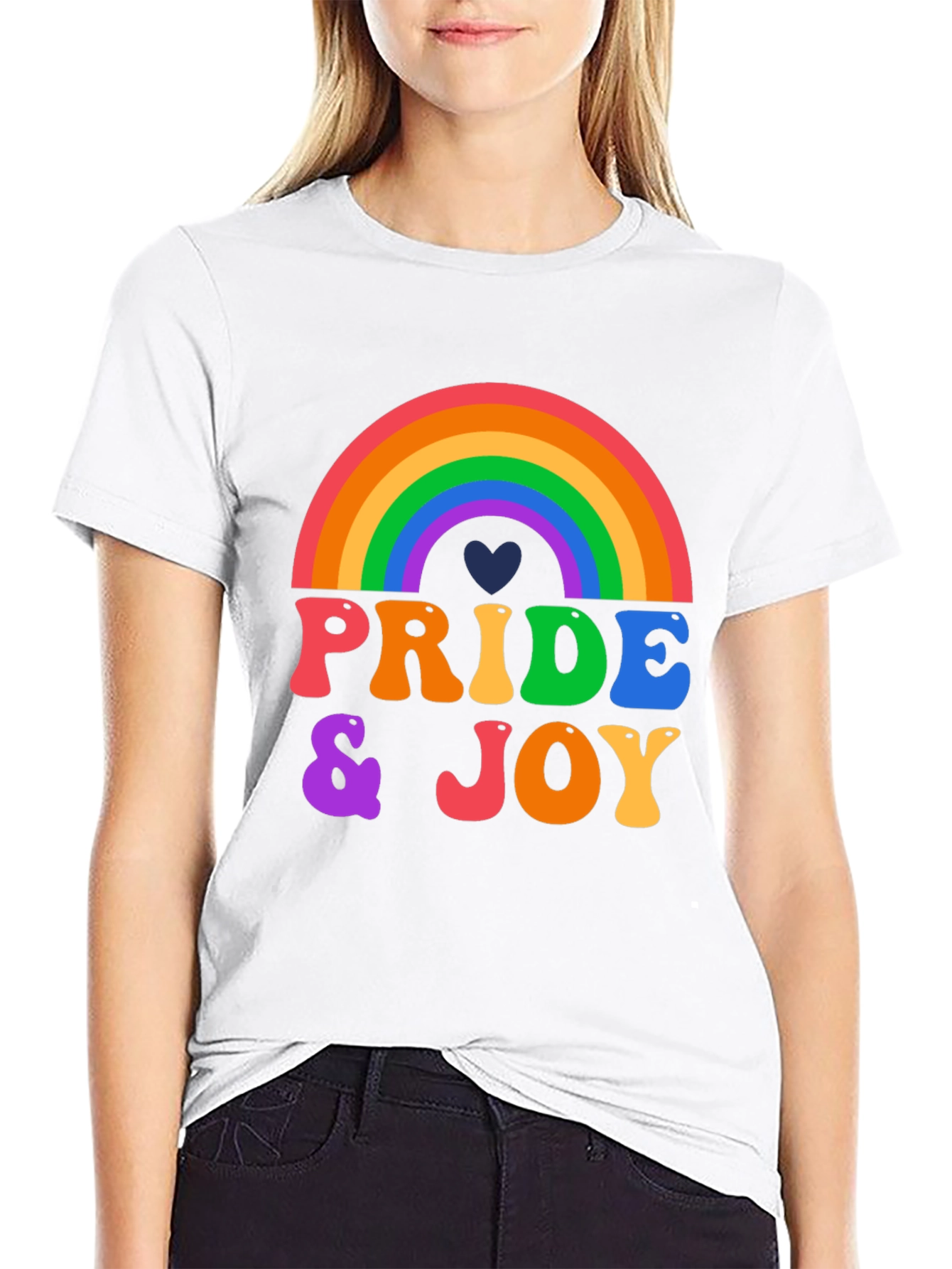 Pride & Joy Rainbow Graphic Tee