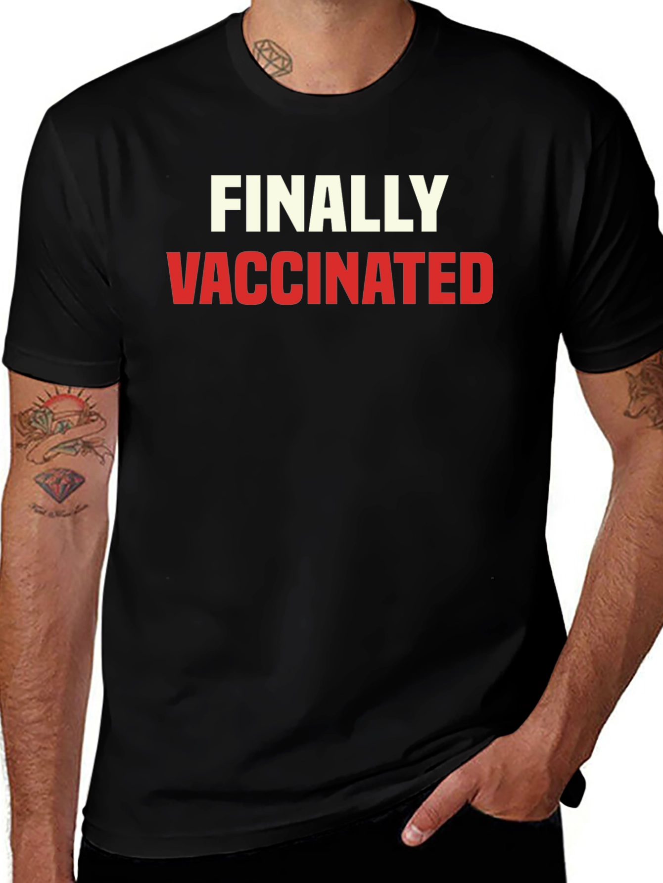 Finally Vaccinated T-Shirt