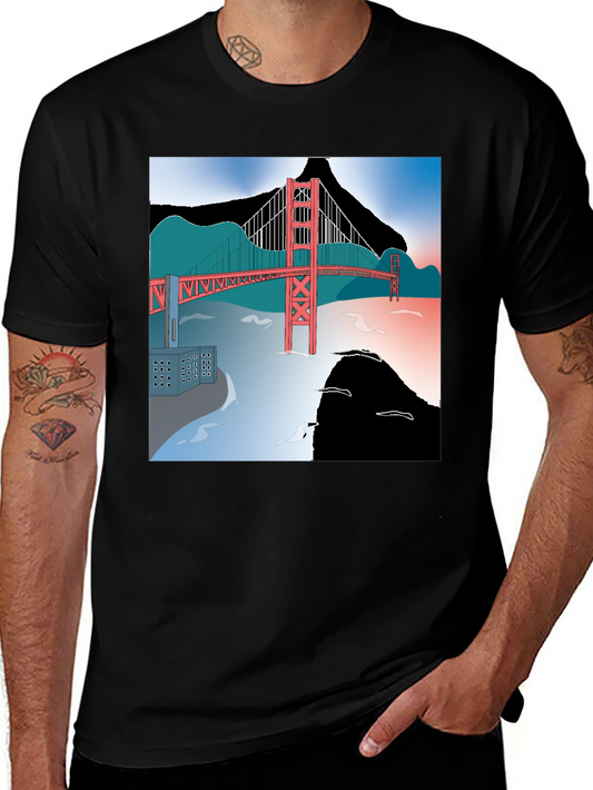Golden Gate Bridge Graphic Tee