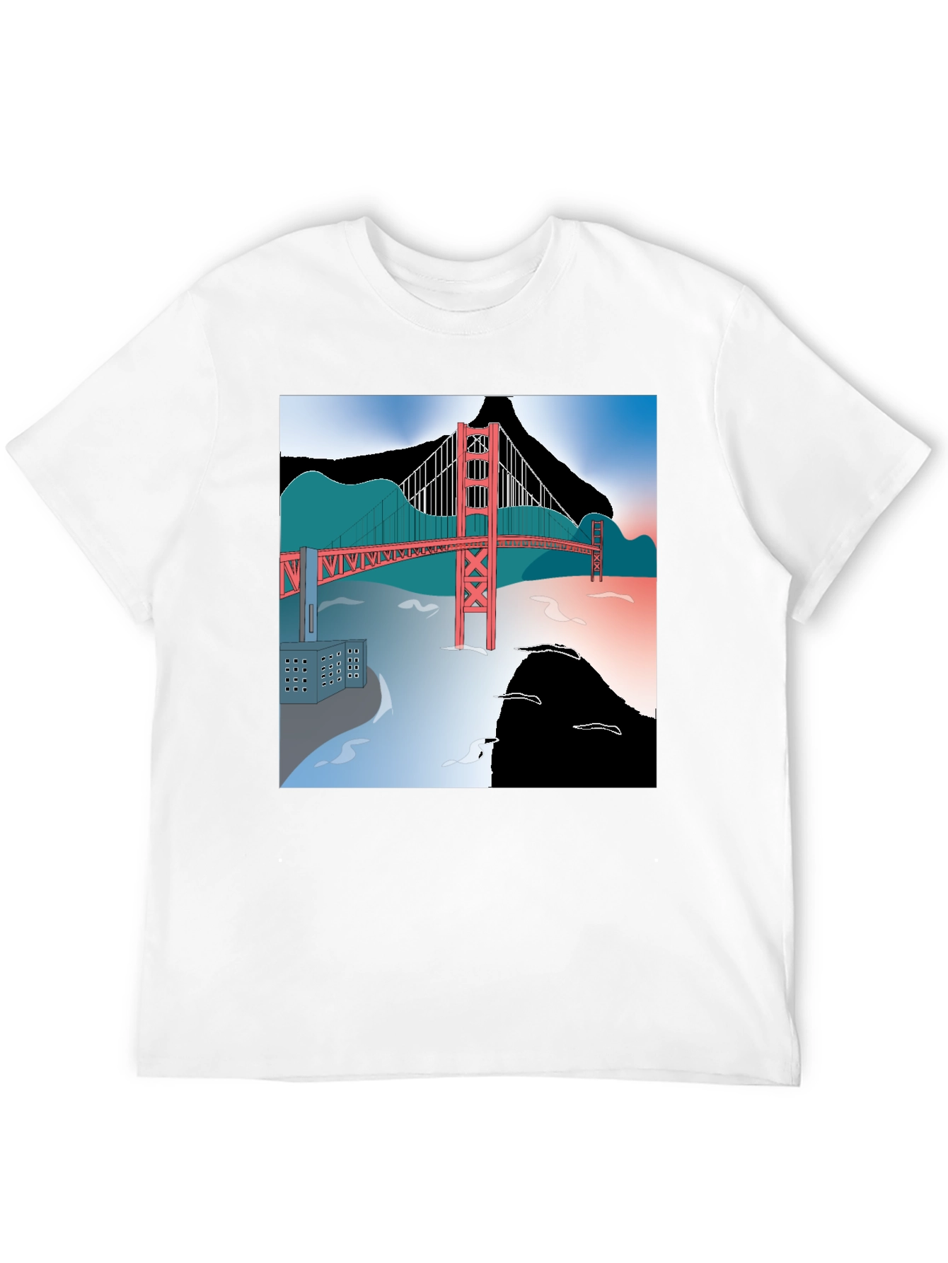 Golden Gate Bridge Graphic Tee