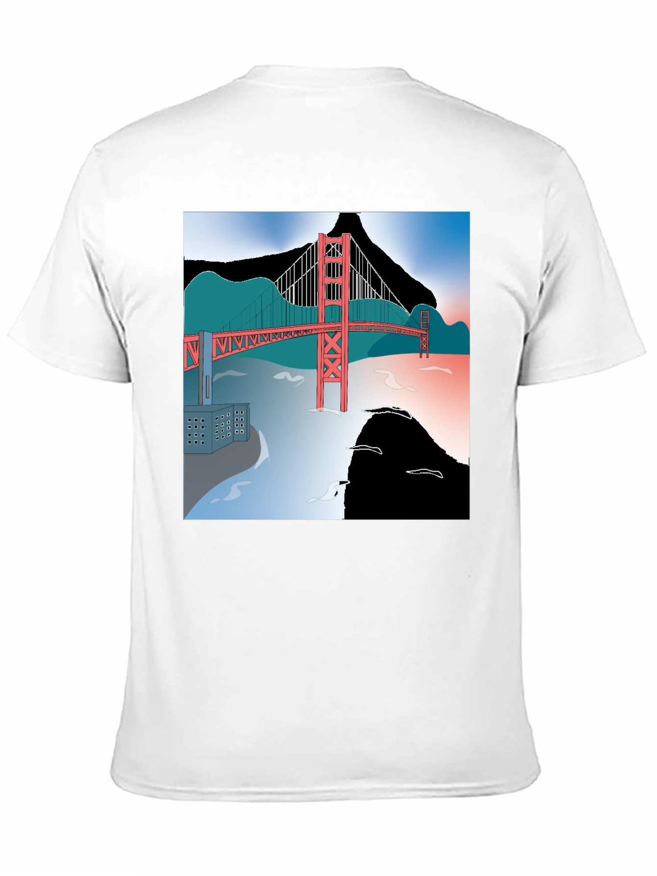 Golden Gate Bridge Graphic Tee