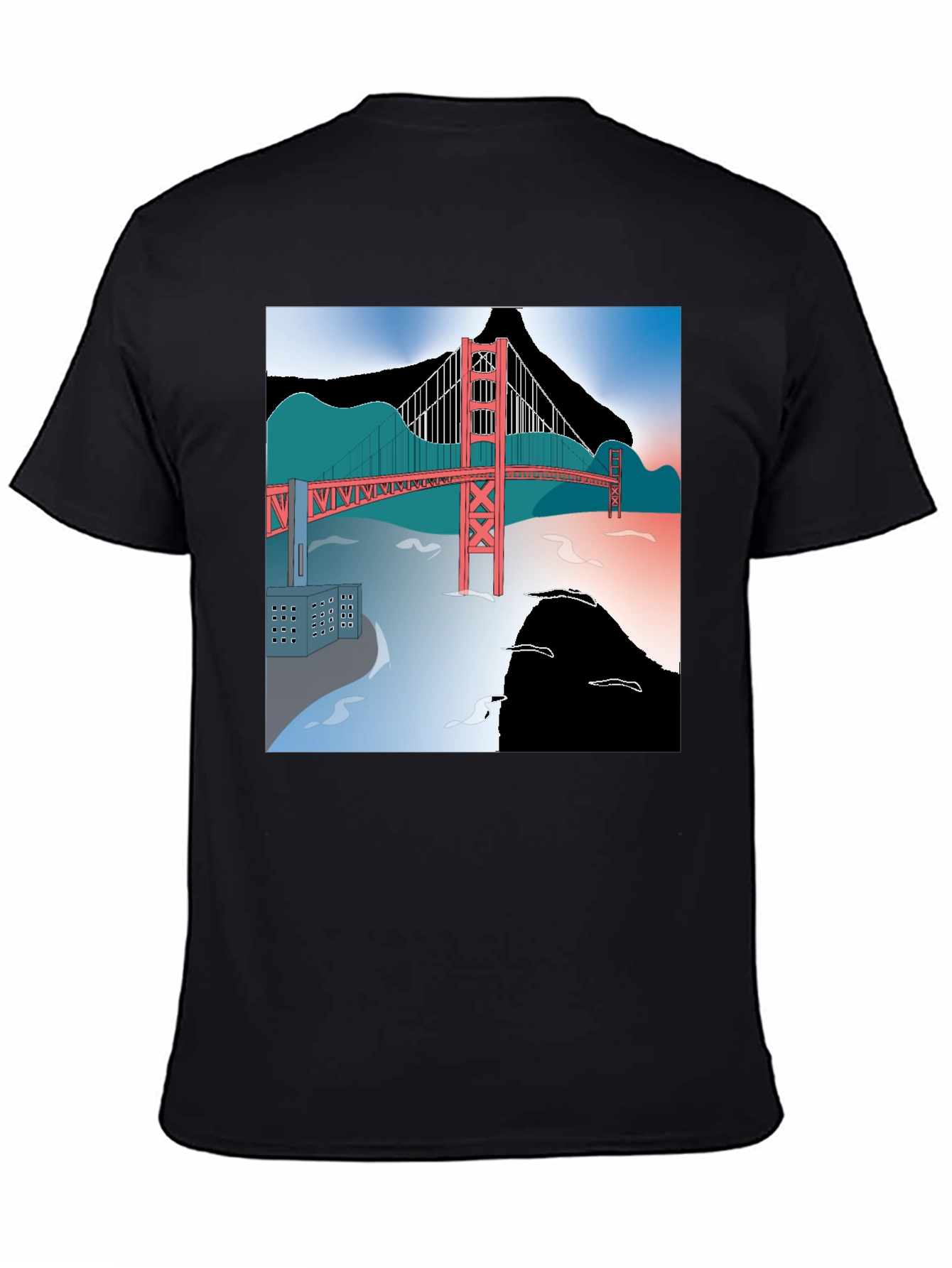 Golden Gate Bridge Graphic Tee