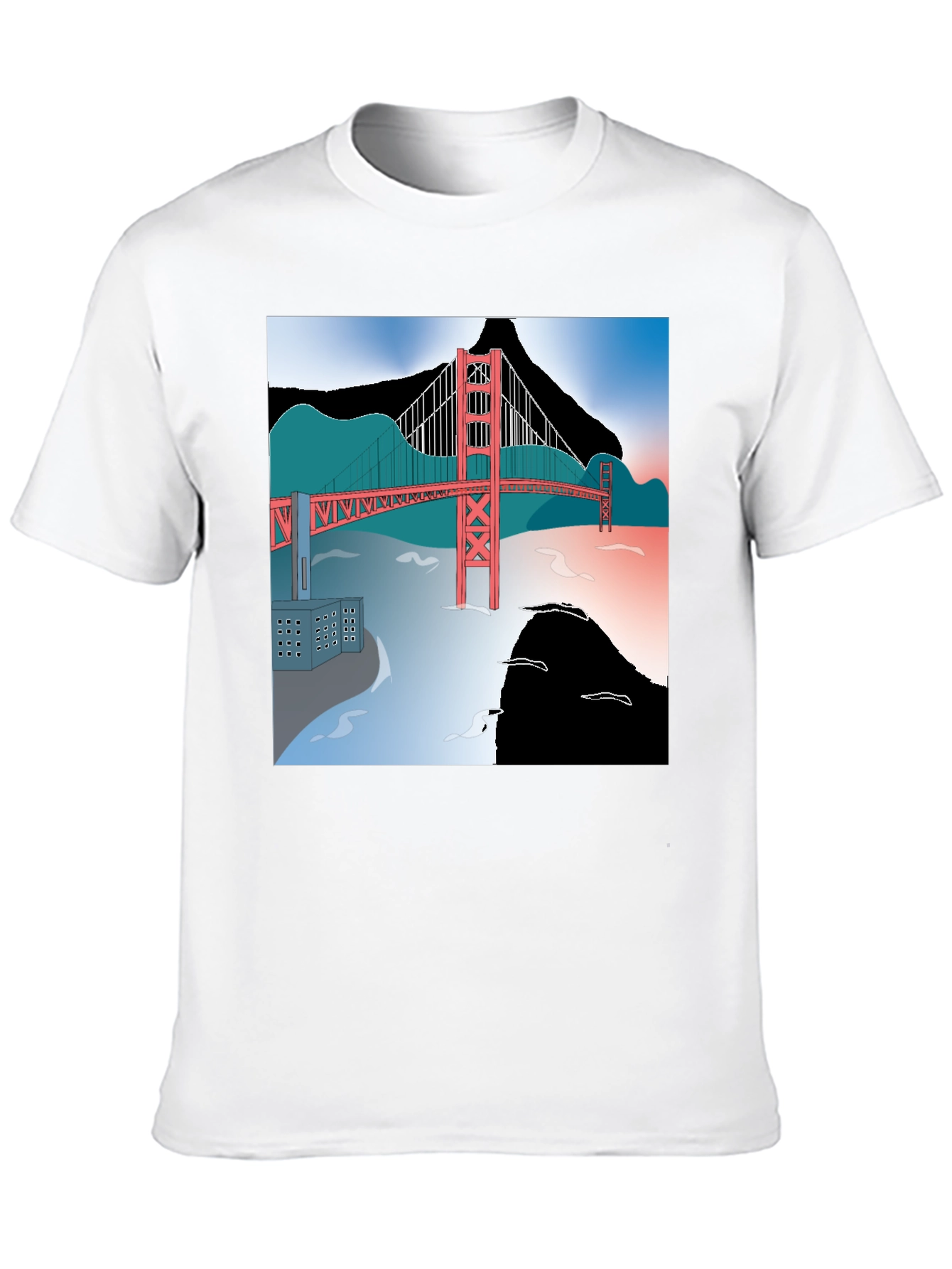 Golden Gate Bridge Graphic Tee