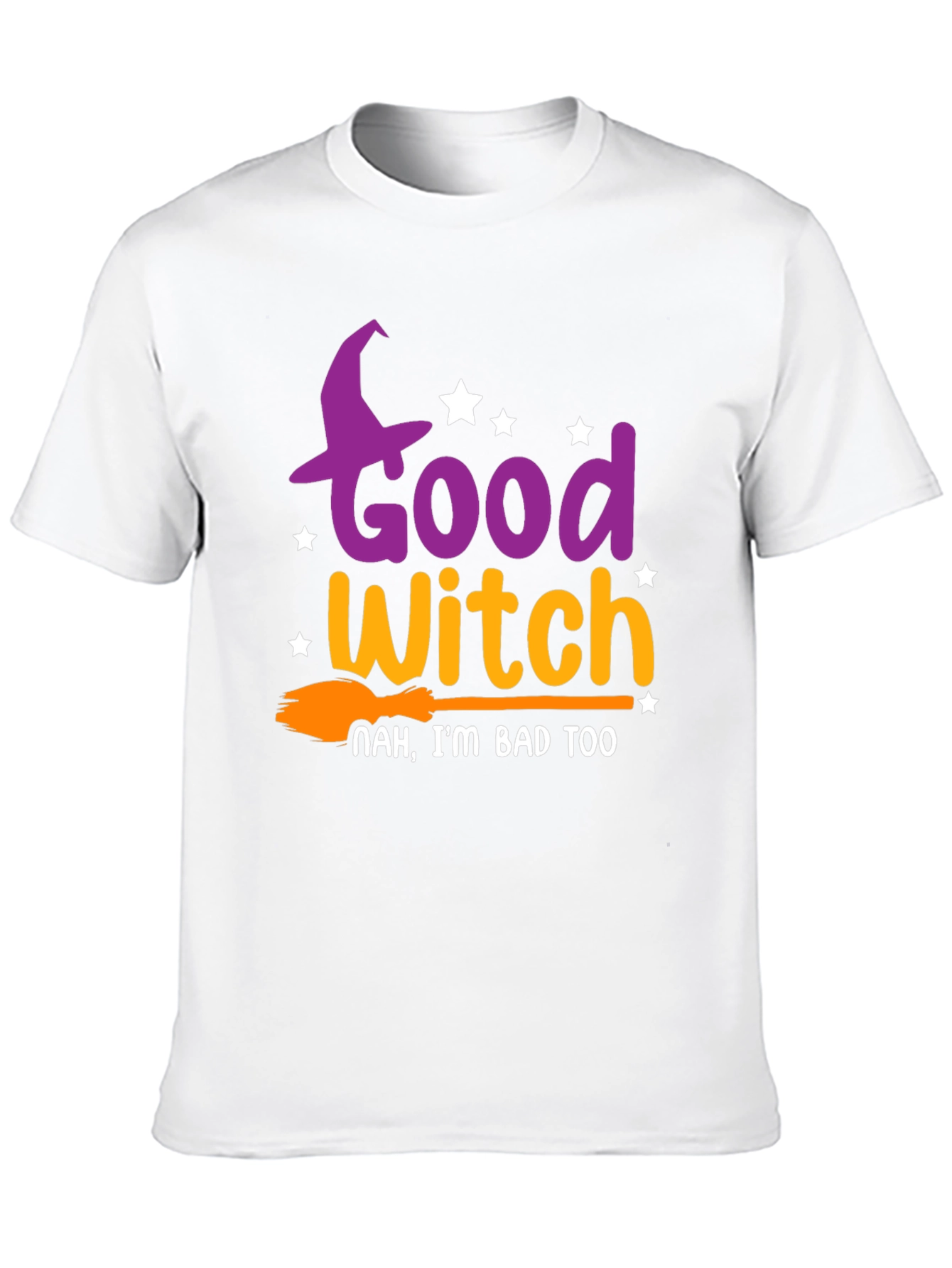 Good Witch/Bad Witch Black T-Shirt Halloween Costume