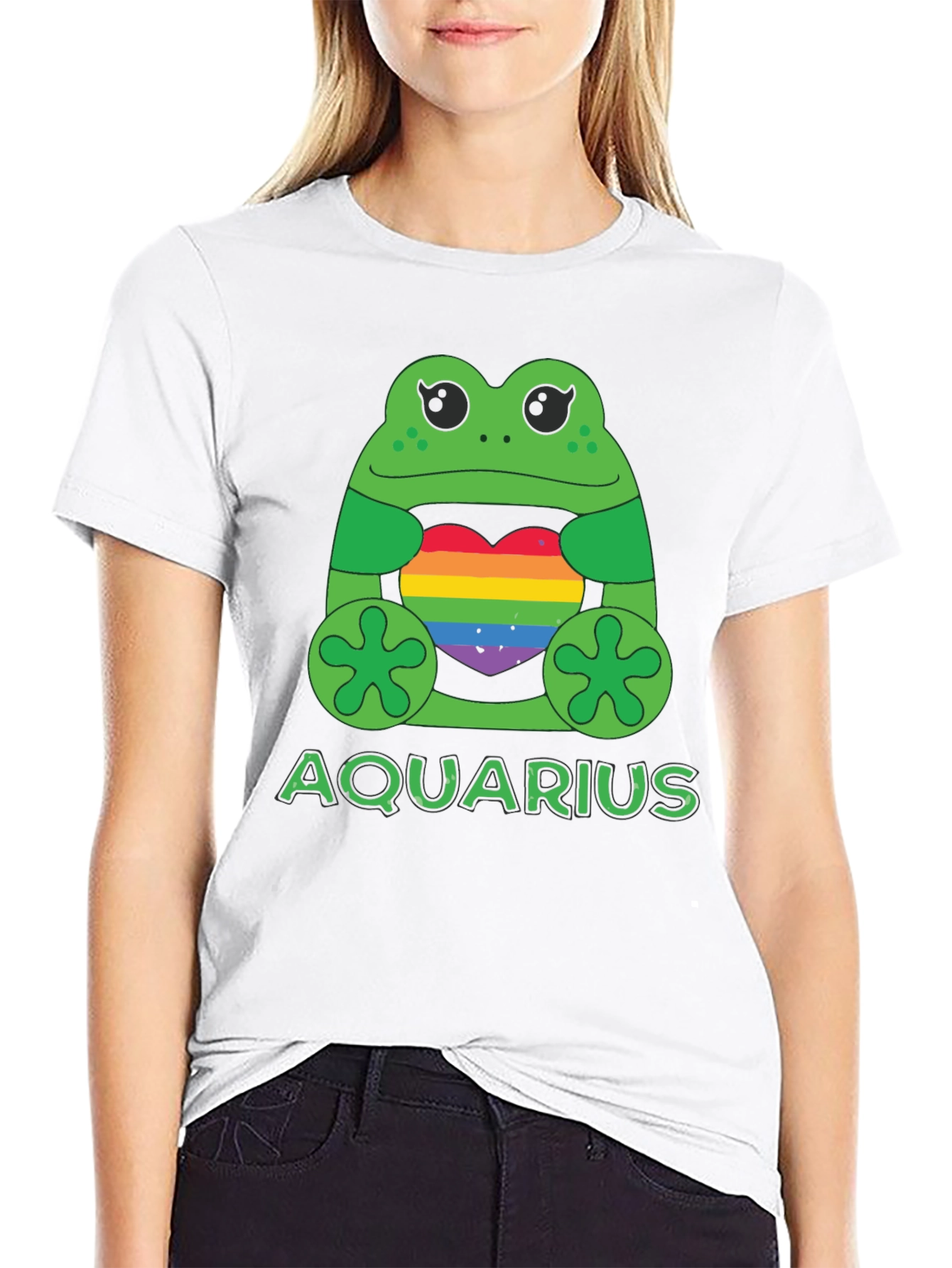 Aquarius Frog Pride T-Shirt
