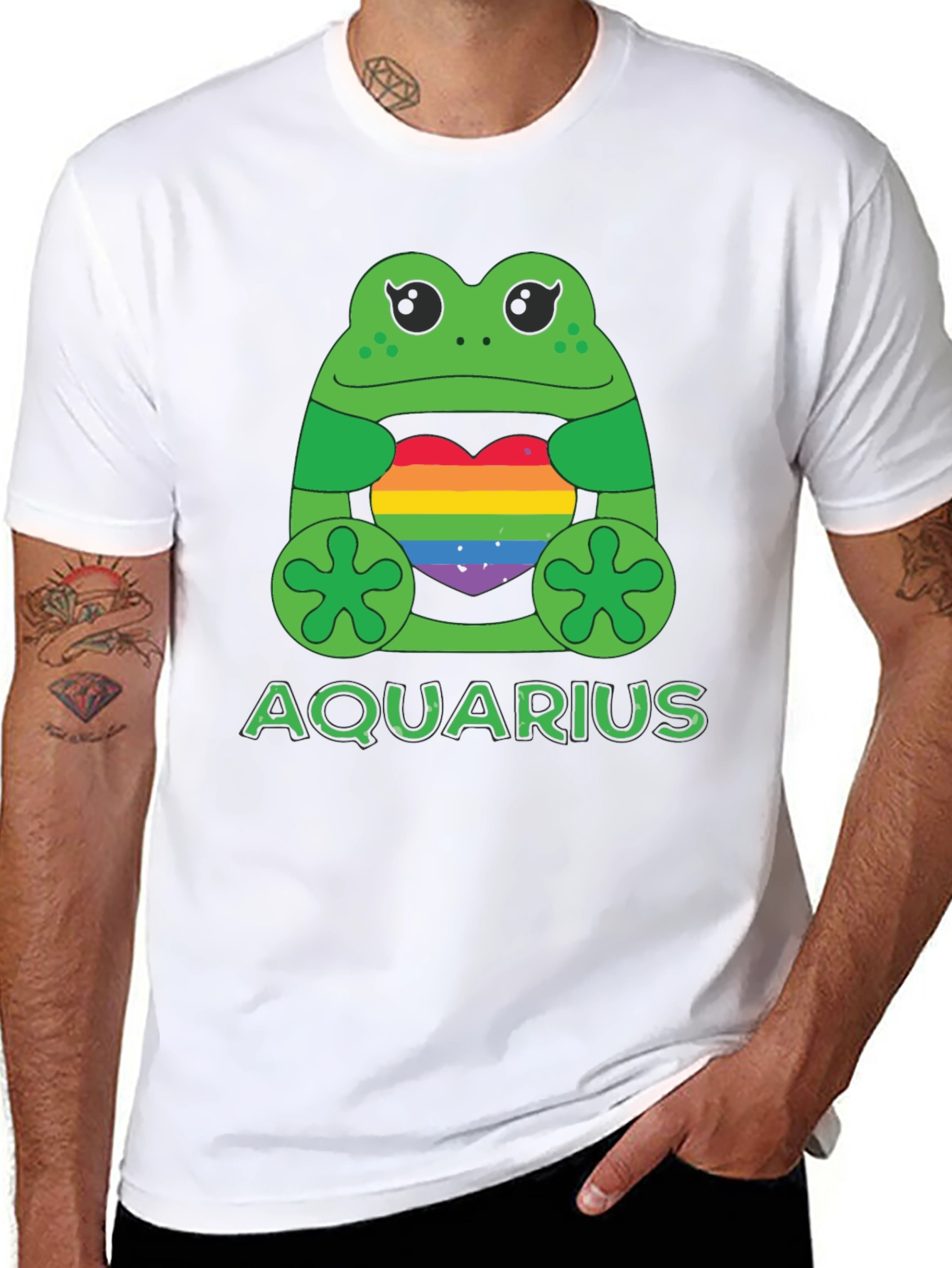 Aquarius Frog Pride T-Shirt