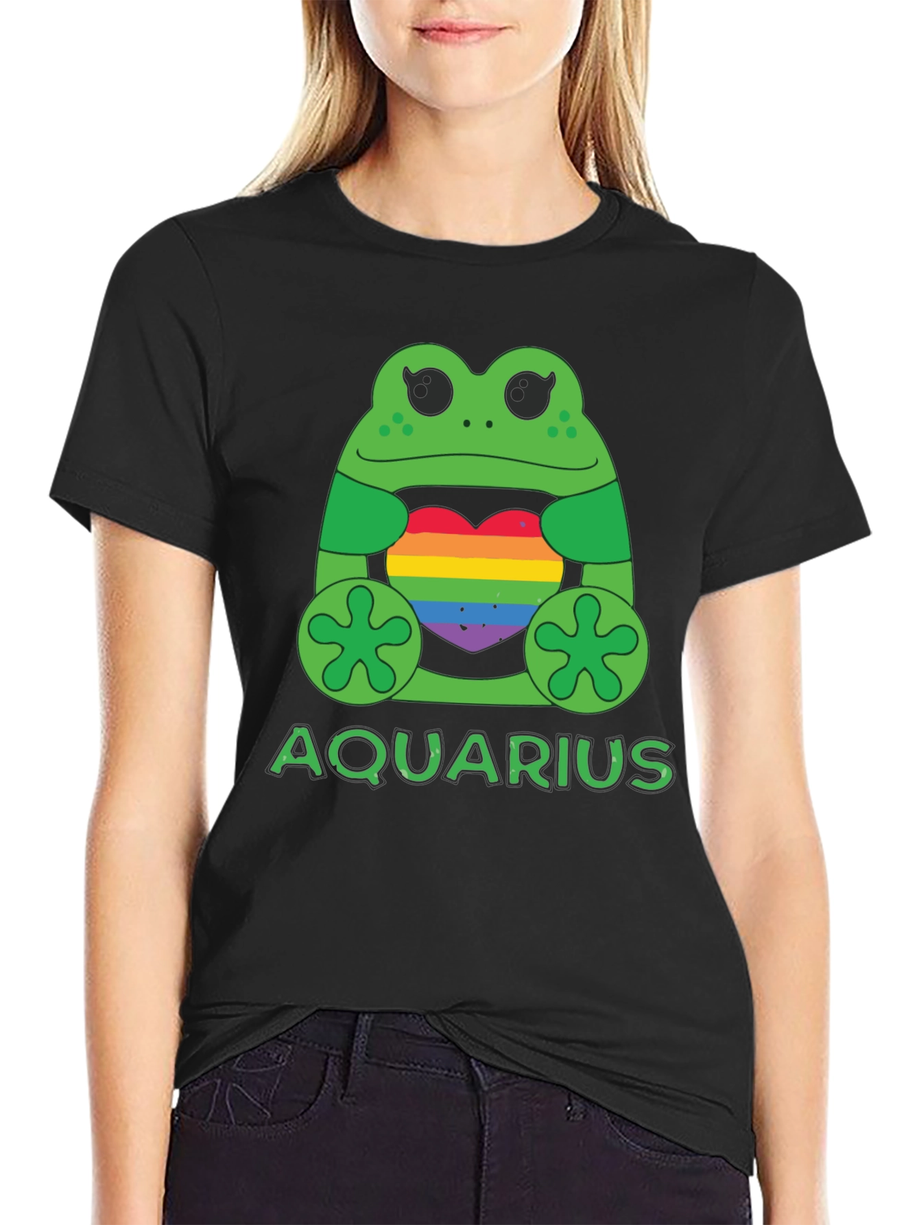 Aquarius Frog Pride T-Shirt