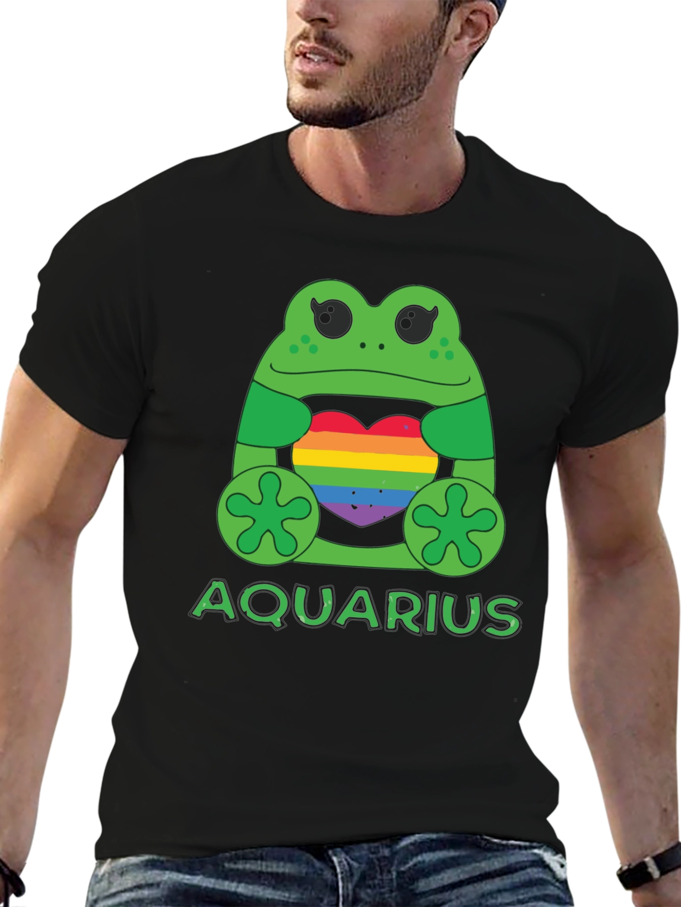 Aquarius Frog Pride T-Shirt