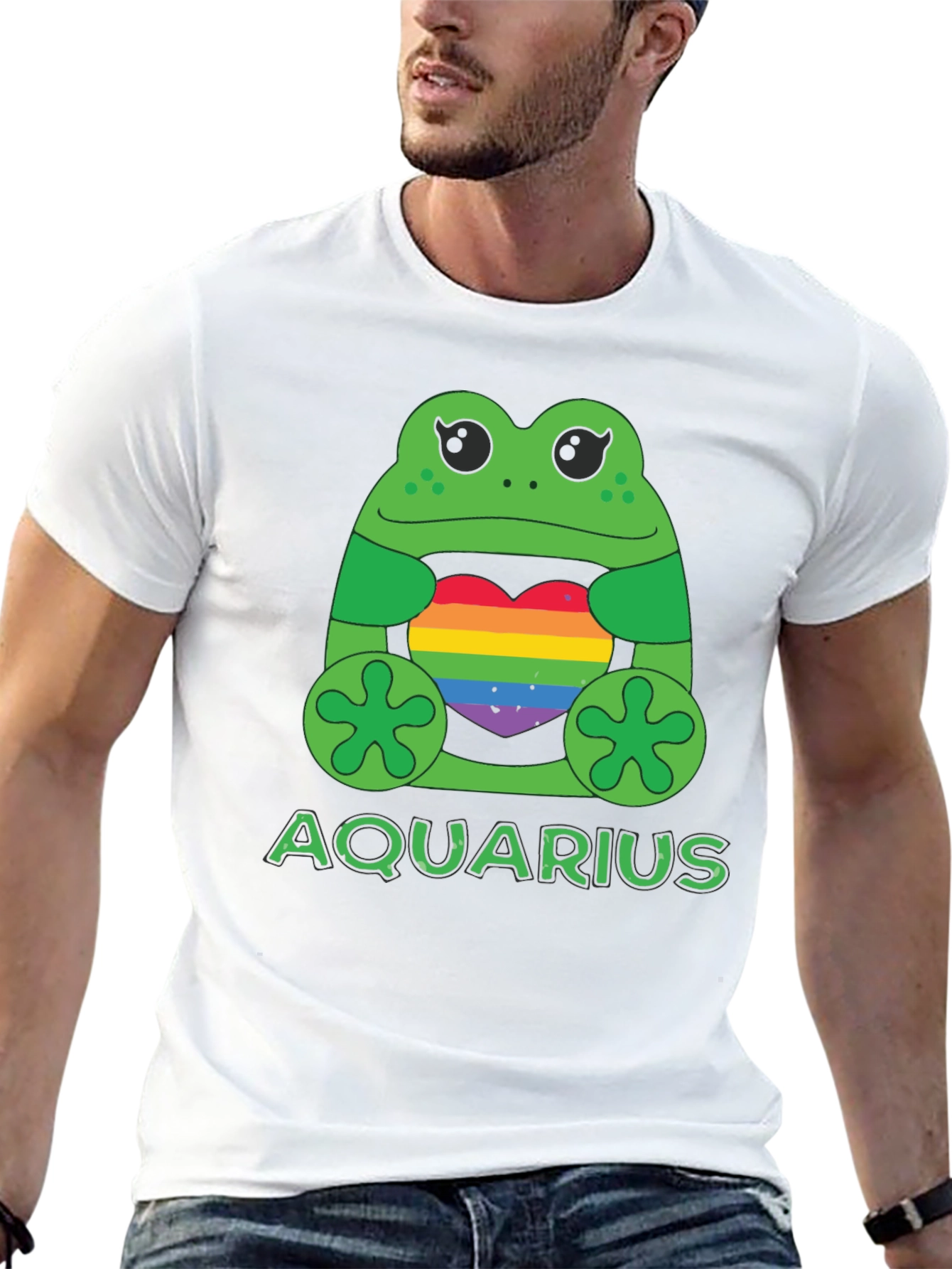 Aquarius Frog Pride T-Shirt