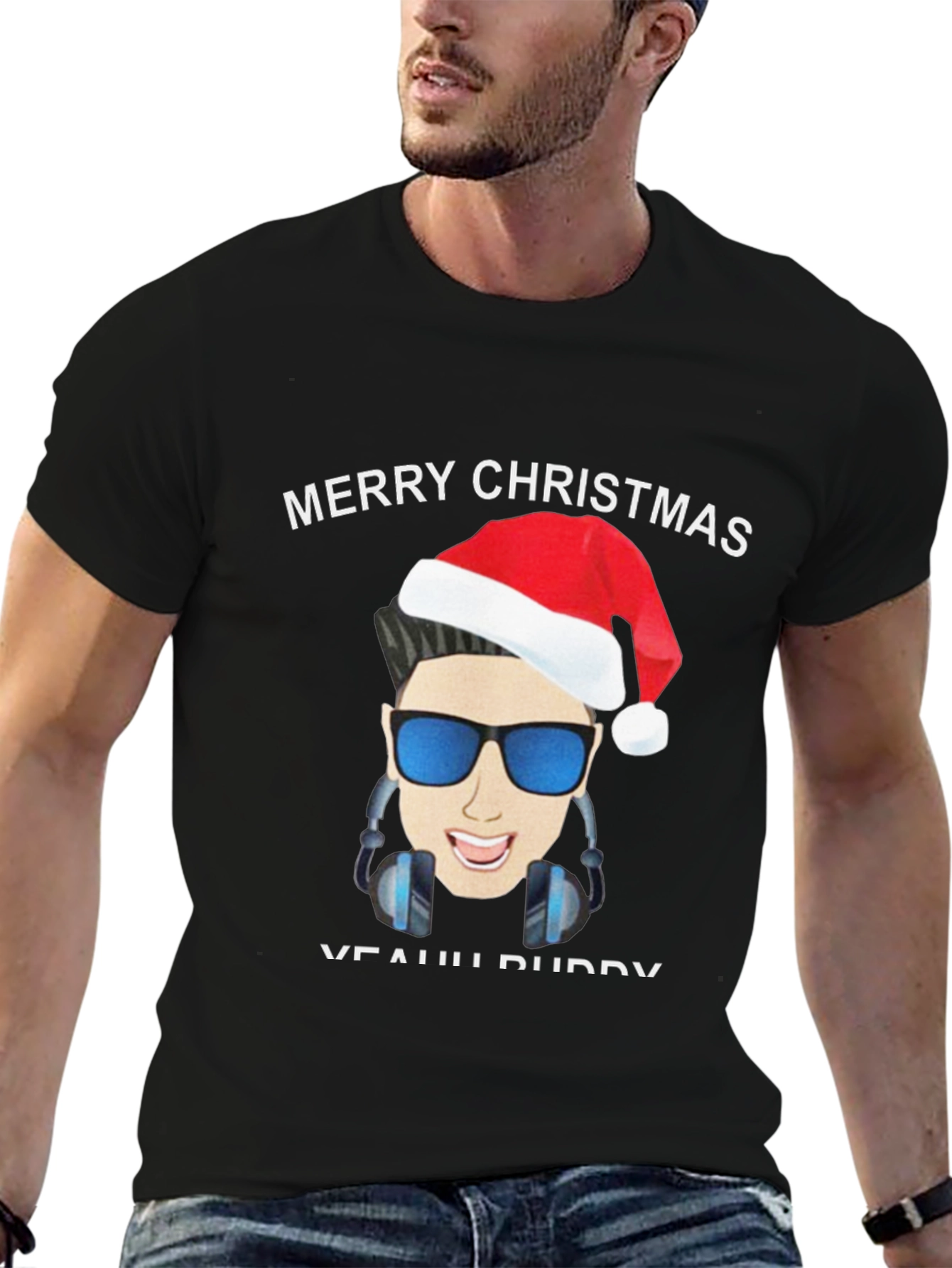 Merry Christmas Yeah Buddy Tee