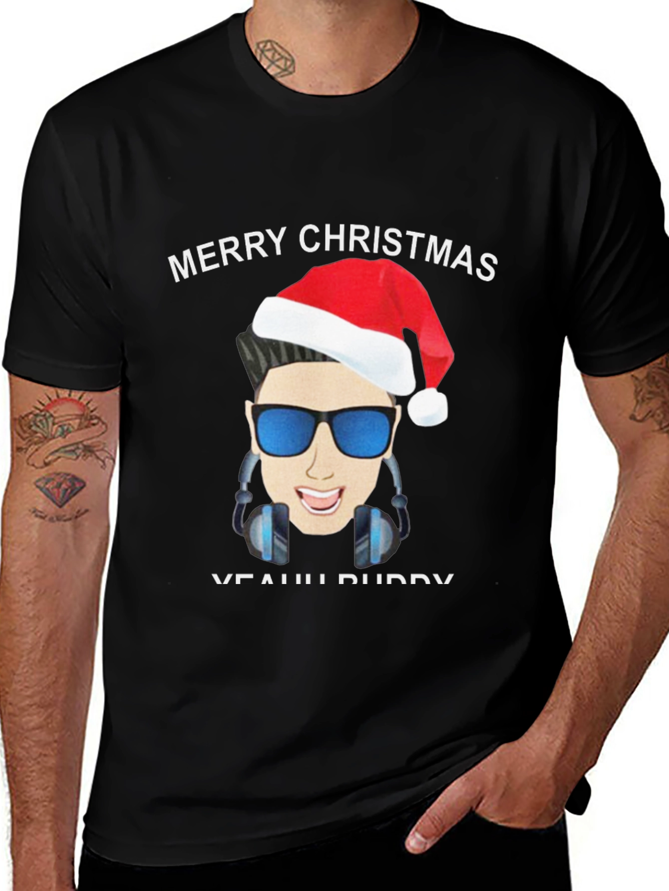 Merry Christmas Yeah Buddy Tee