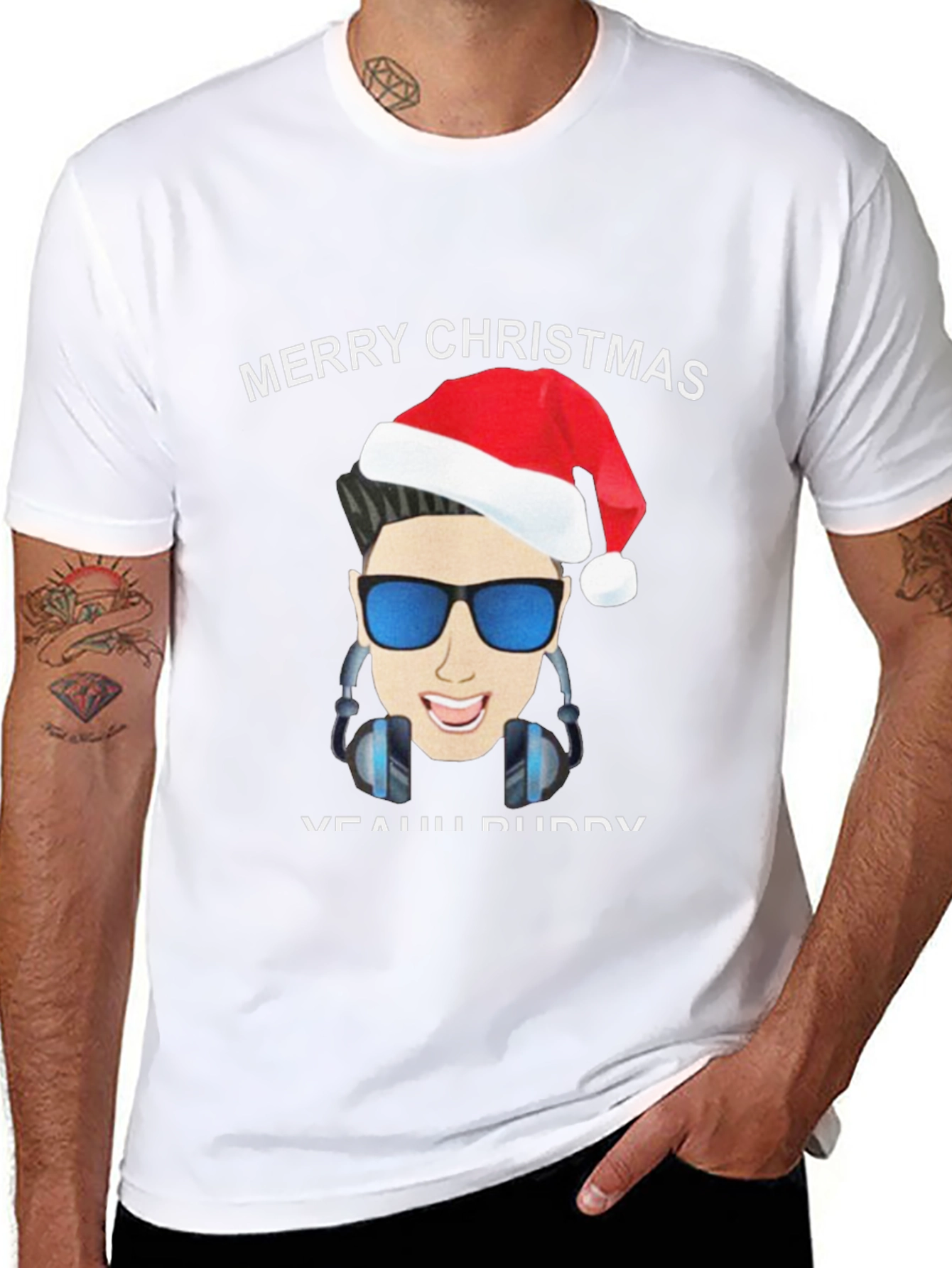 Merry Christmas Yeah Buddy Tee