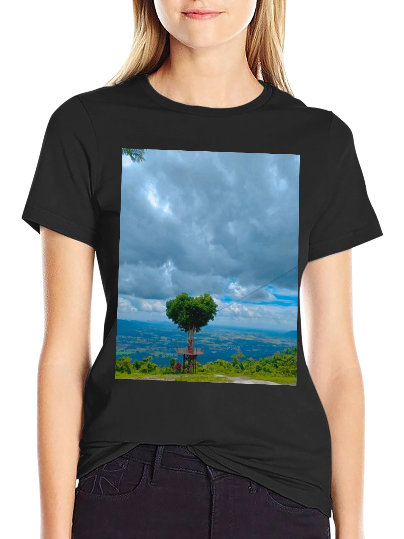 Scenic View T-Shirt: Heart Tree Overlook