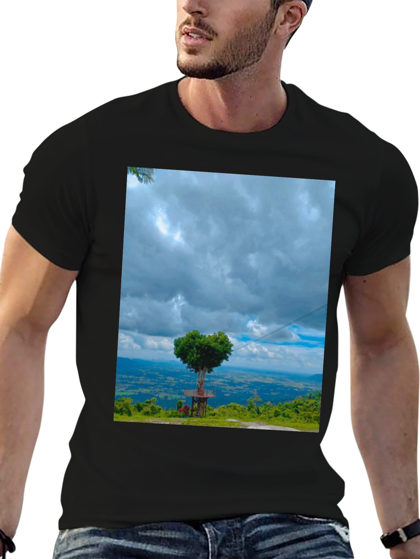 Scenic View T-Shirt: Heart Tree Overlook