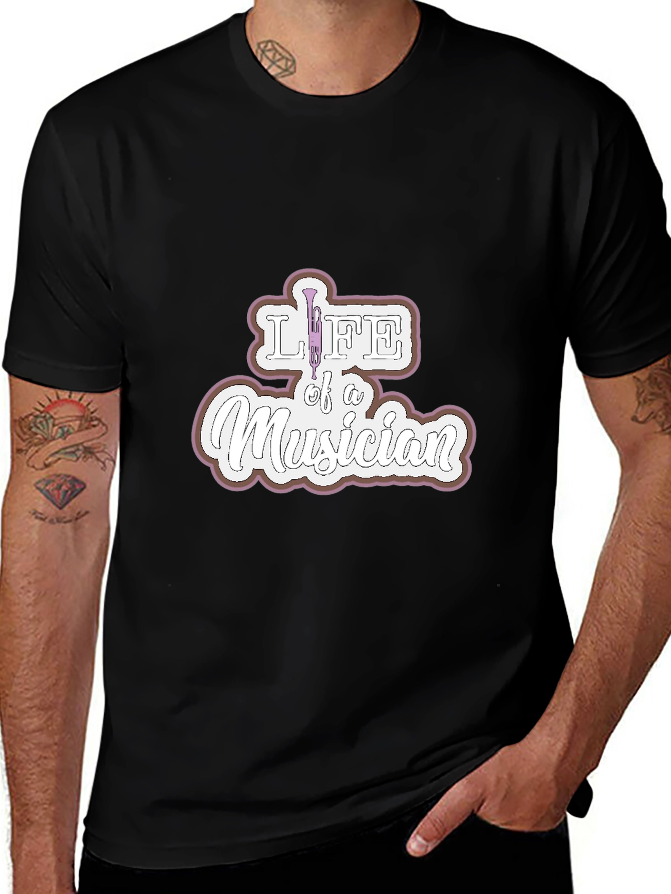 Life of a Musician T-Shirt - Unique Design