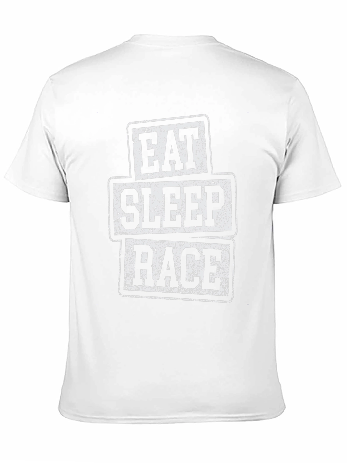 Eat Sleep Race Black Graphic T-Shirt